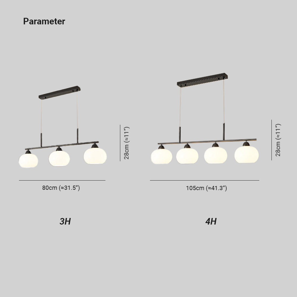 Valentina Moderna Metallo/Vetro Lampada a Sospensione Soggiorno
