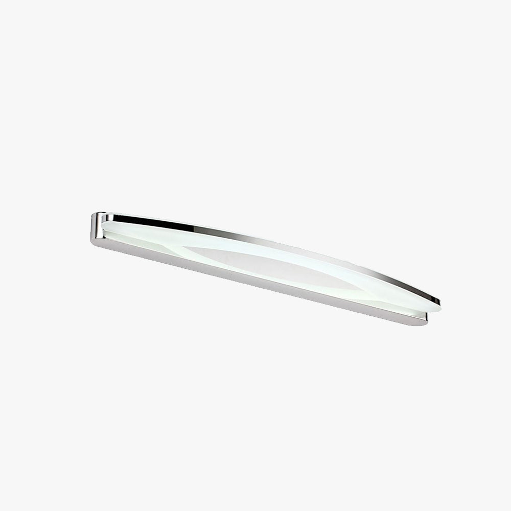 Arisha Applique Cromo Ovale Camera da Letto/Bagno Minimalista