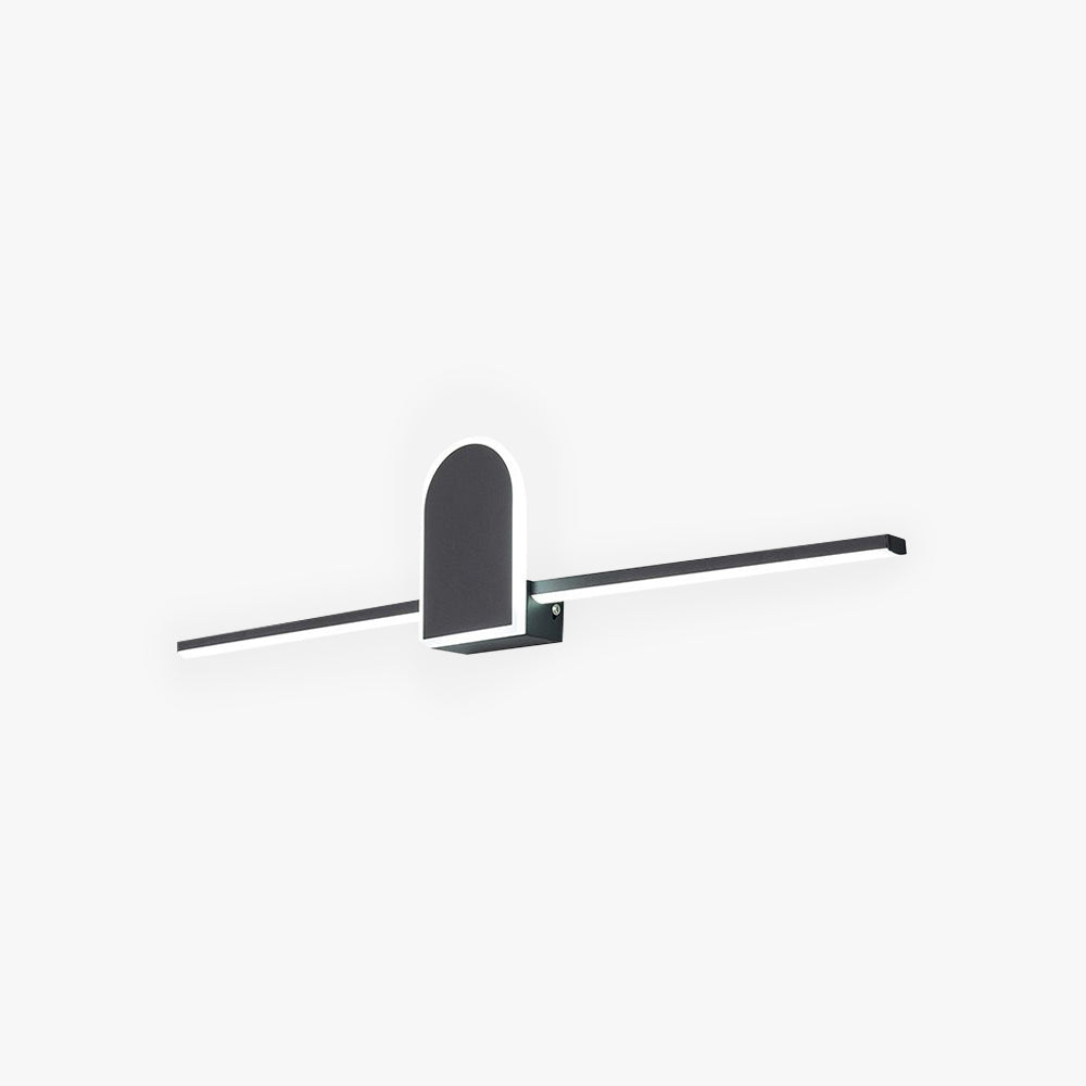 Arisha Minimalismo Moderna LED Applique Nero/Bianco Lineare Geometrico Soggiorno/Camera da Letto/Bagno
