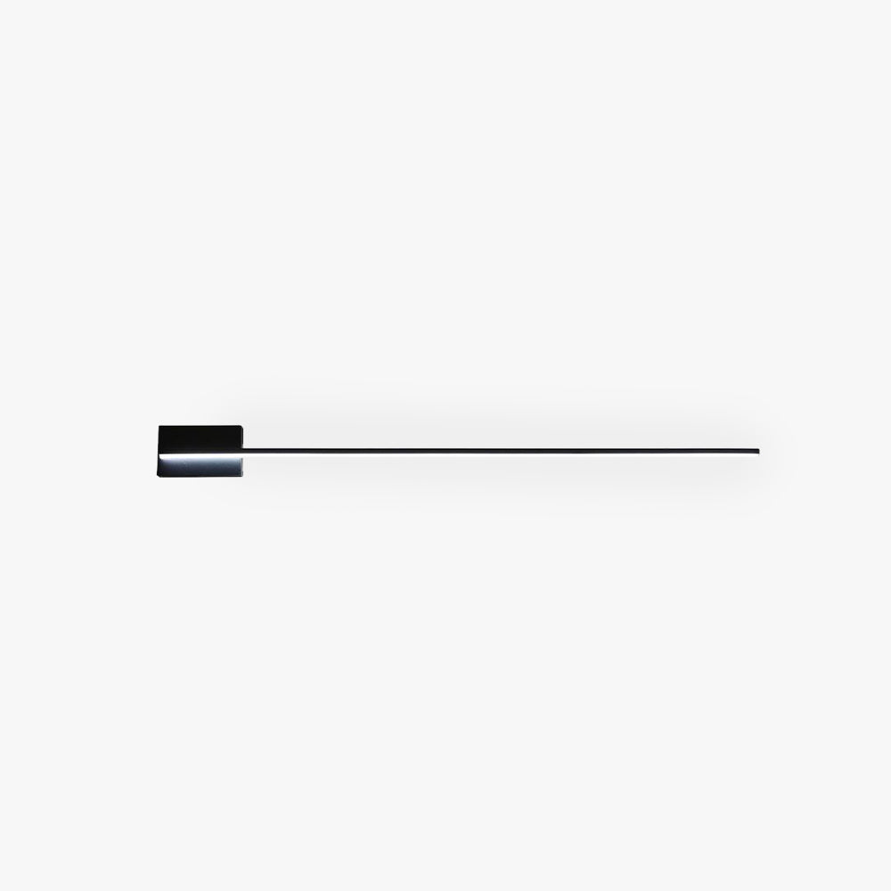 Arisha Minimalista LED Lineare Metallo Acrilico Vanità Applique Nero Bagno