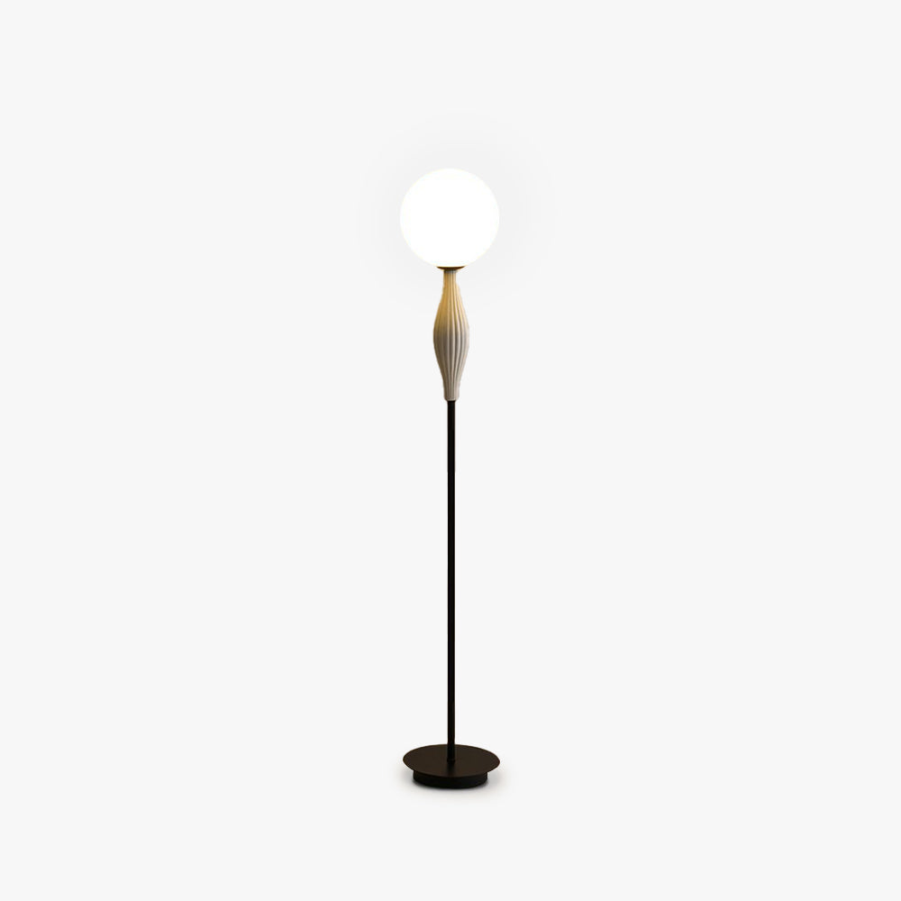 Valentina Design LED Lampade da Terra Bubble Metallo/Vetro Camera da Letto