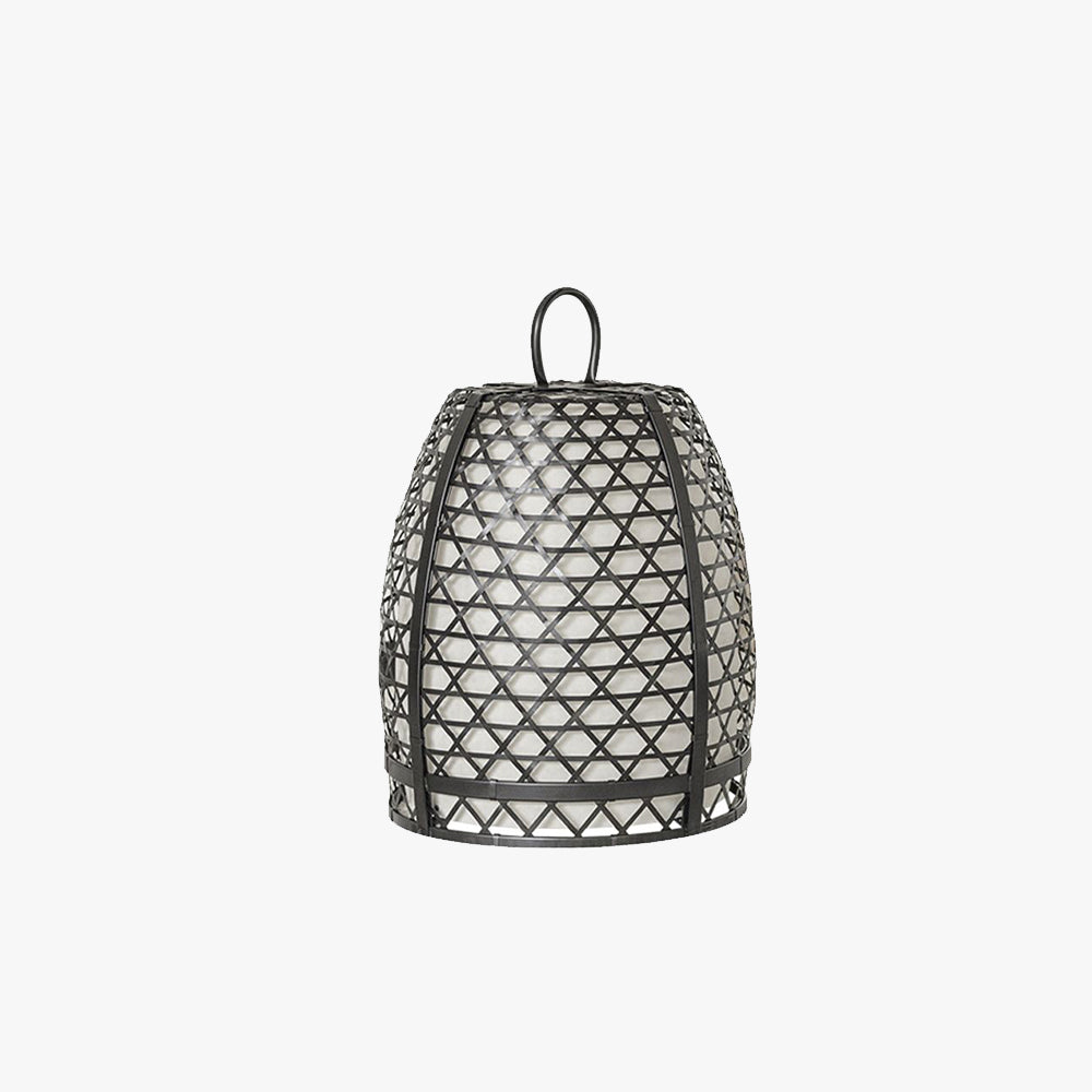 Alessio Design LED Gabbia Forma Lampade da Terra Nera Metallo Soggiorno/Camera da Letto