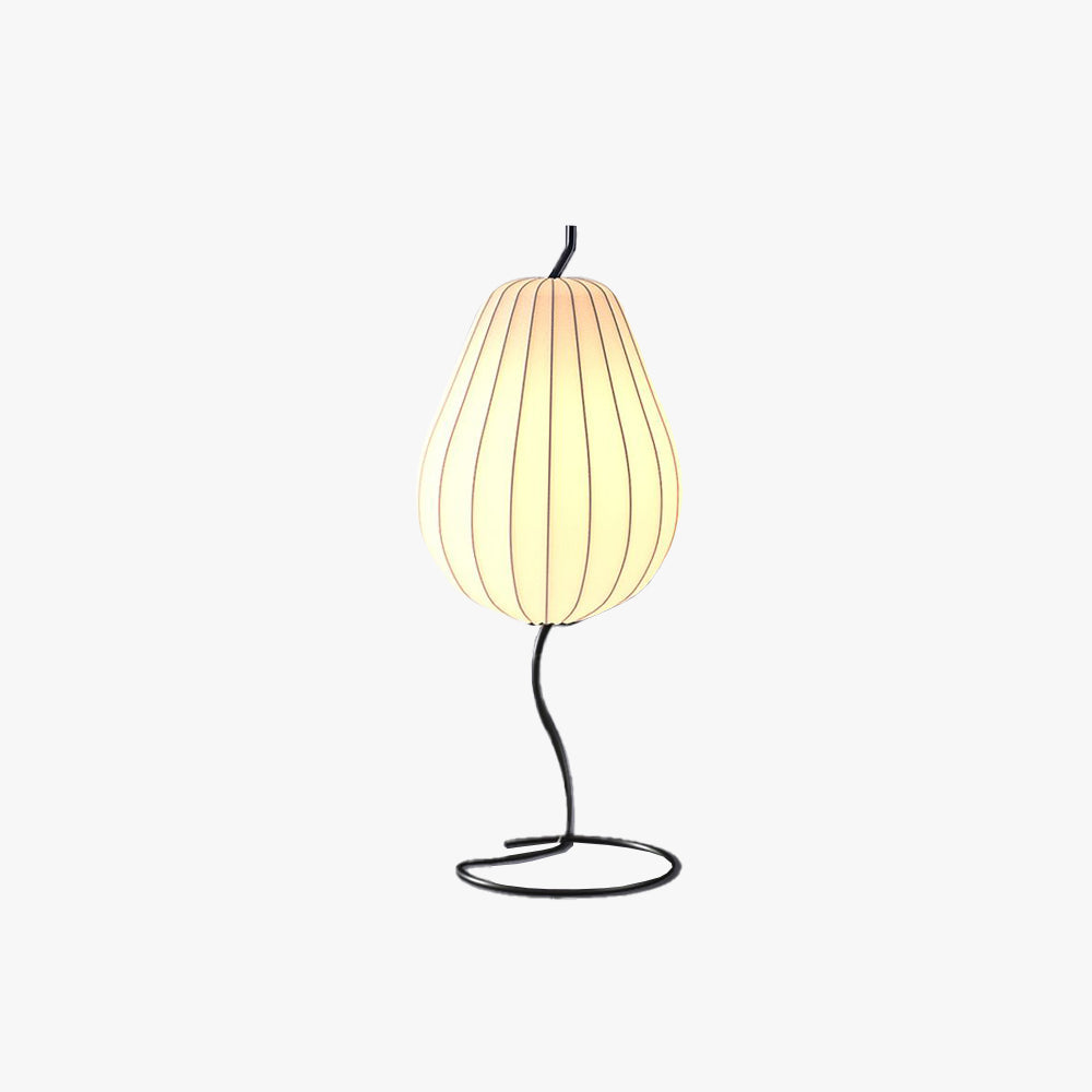 Ritta Moderno Pera Forma LED Lampade da Terra Tessuto/Metallo Soggiorno