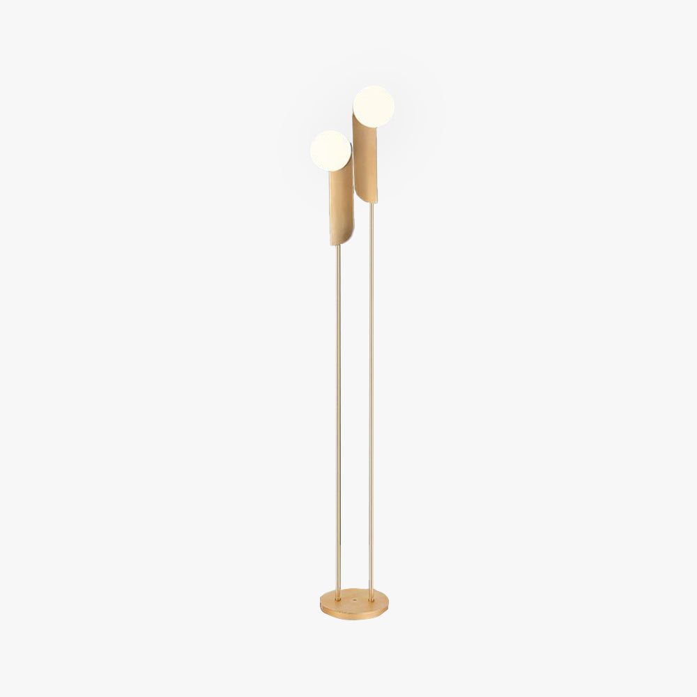 Mira Minimalista Design Lungo LED Lampade da terra Oro Metallo Camera da Letto/Sala Studio