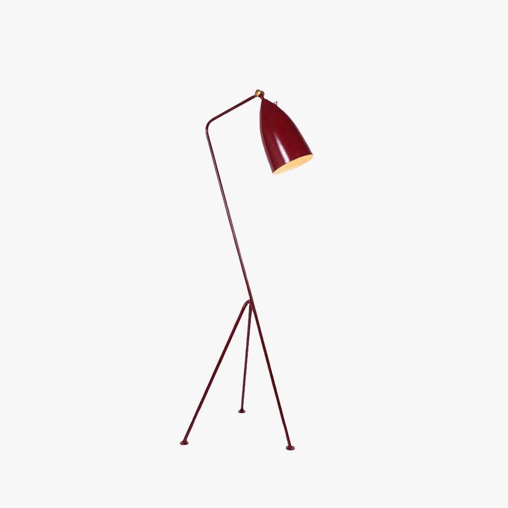 Valentina Lampade da Terra Metallo 5 Colori Nero/Bianco/Rosso/Giallo/Grigio