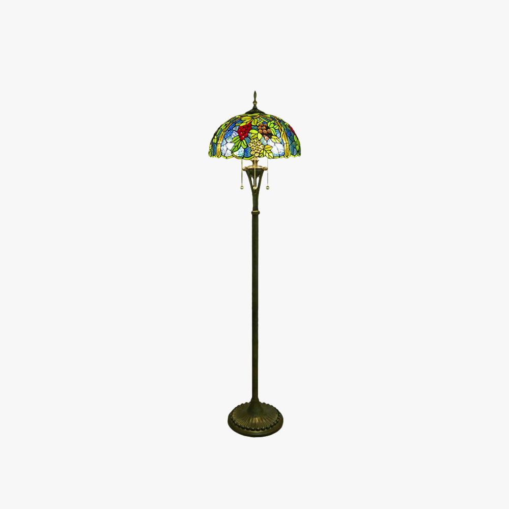Silva Vintage LED Bellissimo Lampade da Terra Metallo VetroSoggiorno/Camera da Letto/Sala Studio