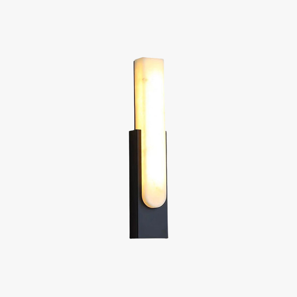 Valentina Moderna LED Minimalismo Applique Metallo Pietra Rettangolare Soggiorno/Camera da Letto/Bagno