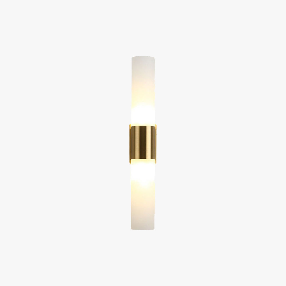 Arisha Applique 2 Luci Nero/Oro LED Moderno