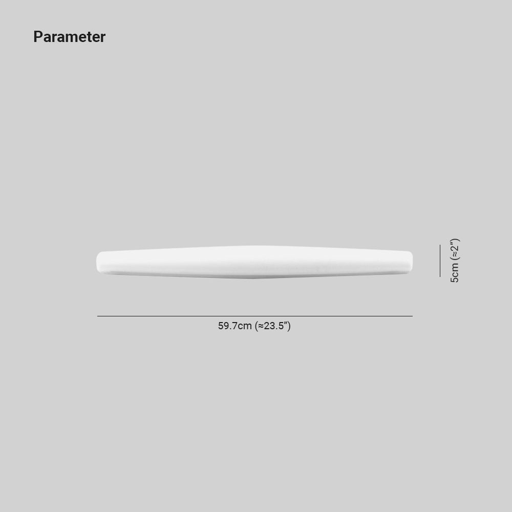 Arisha Moderno Classico LED Applique Metallo Bianco Specchio Bagno