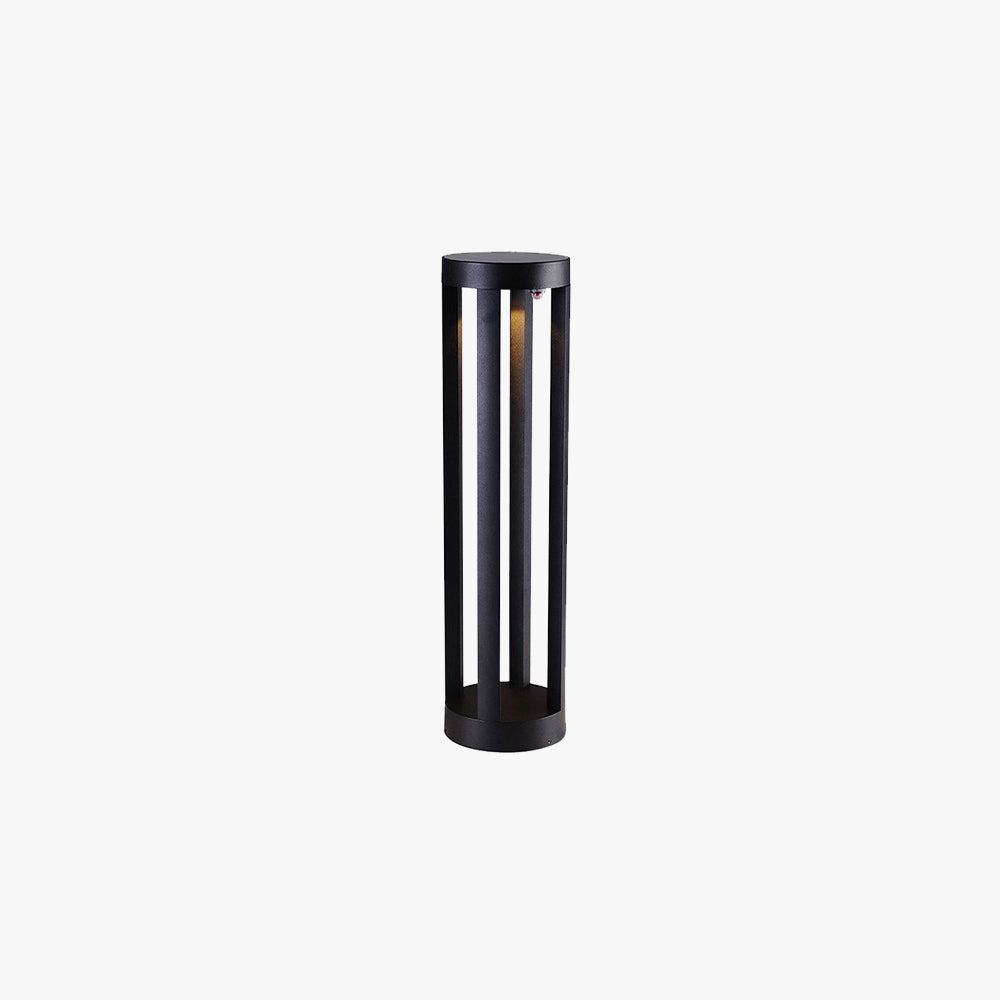 Ray Lampade da Esterni Metallo Nere Minimalista Solare