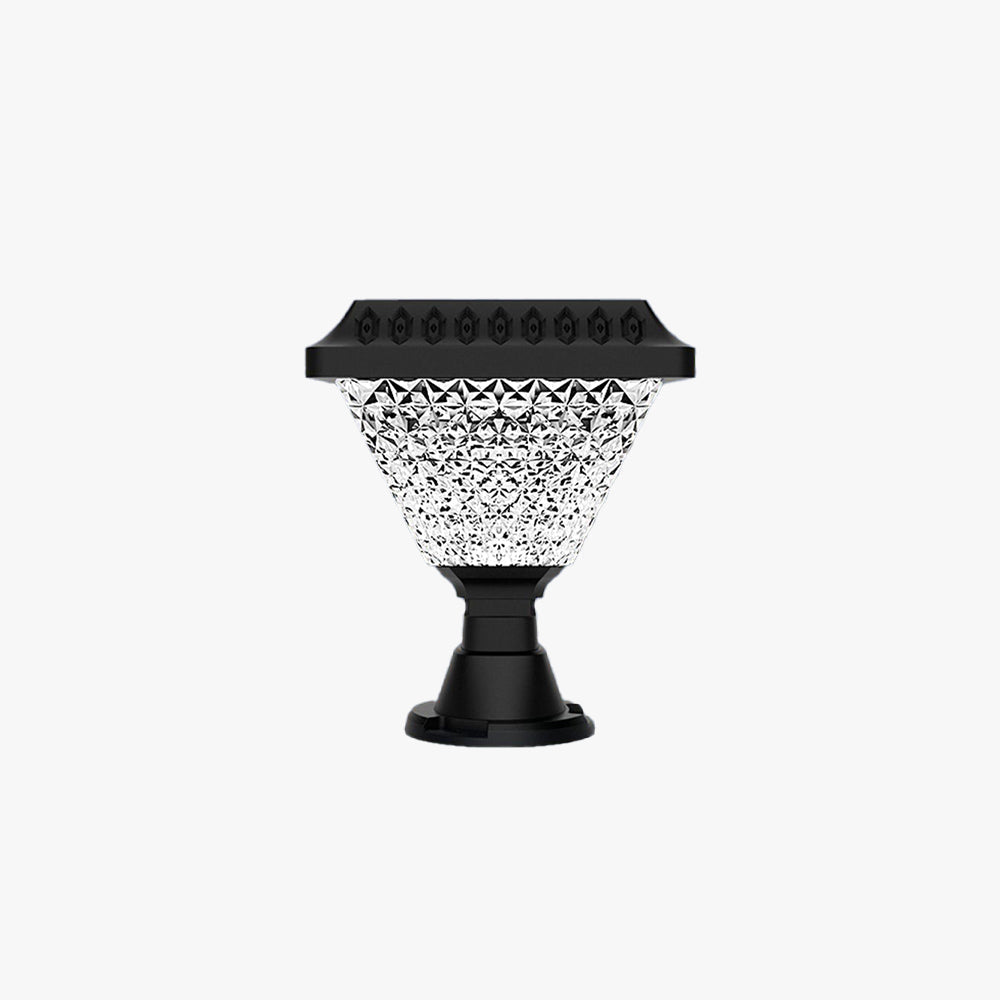 Ray Moderno Geometrico Solare Acrilico Lampade da Esterni