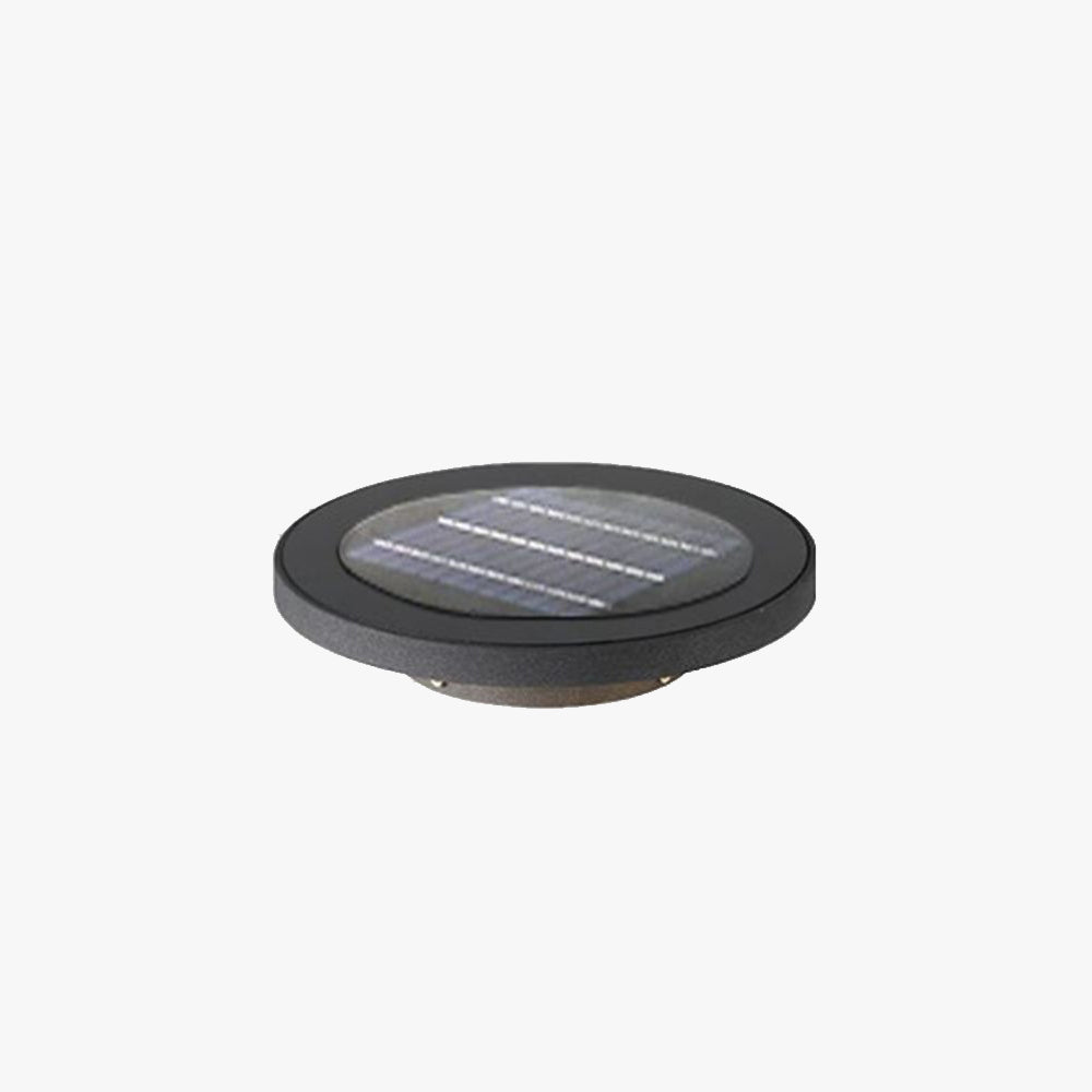 Ray Minimalista Rotondo Solare Metallo Lampade da Esterno