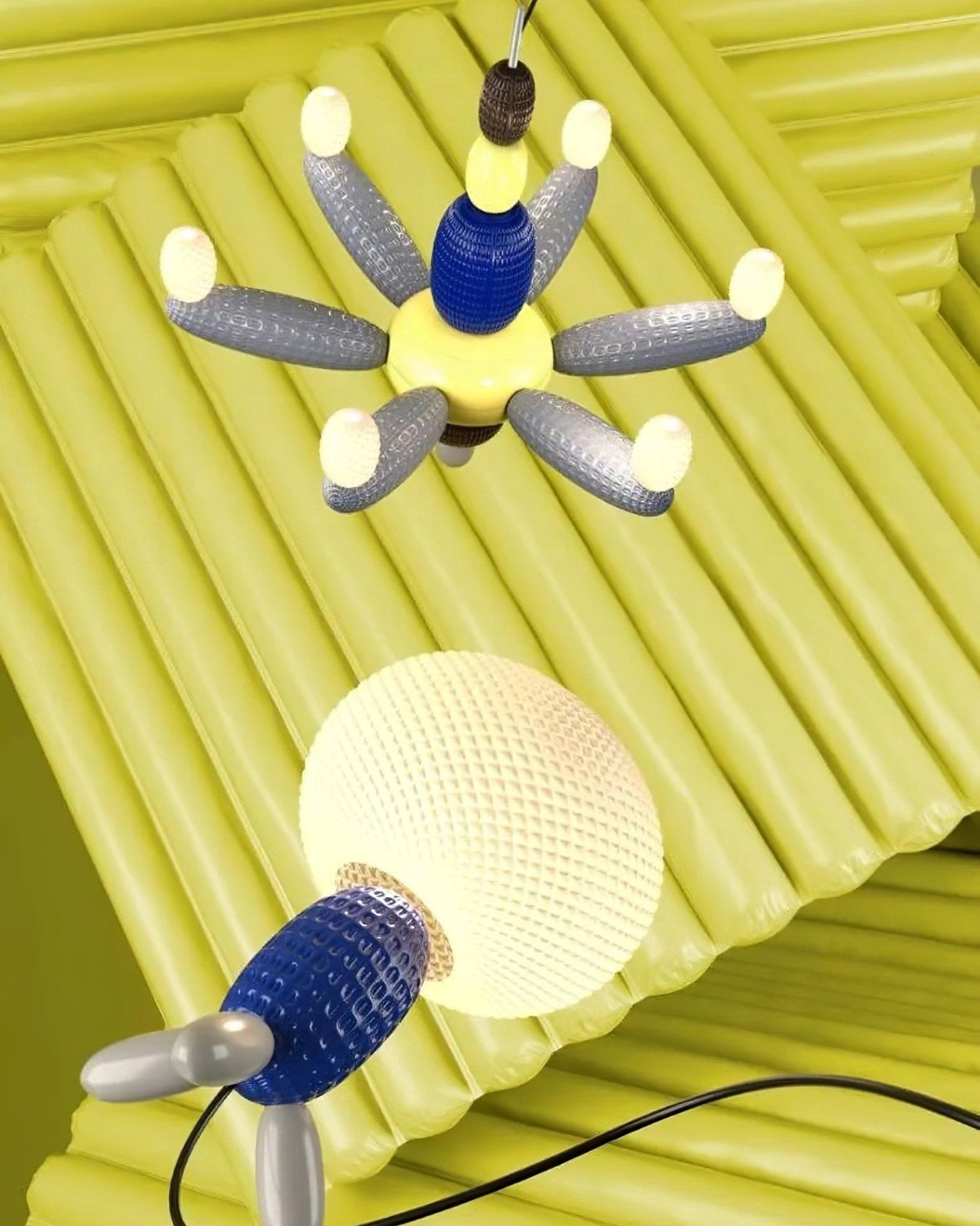 Balloons Chandelier - Blowlighting