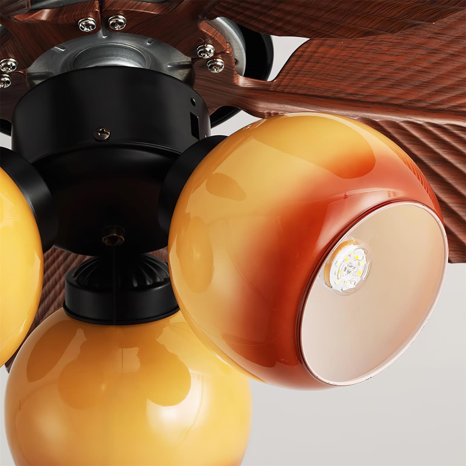 Ventilatore da Soffitto Nerina Tropicale con telecomando portatile