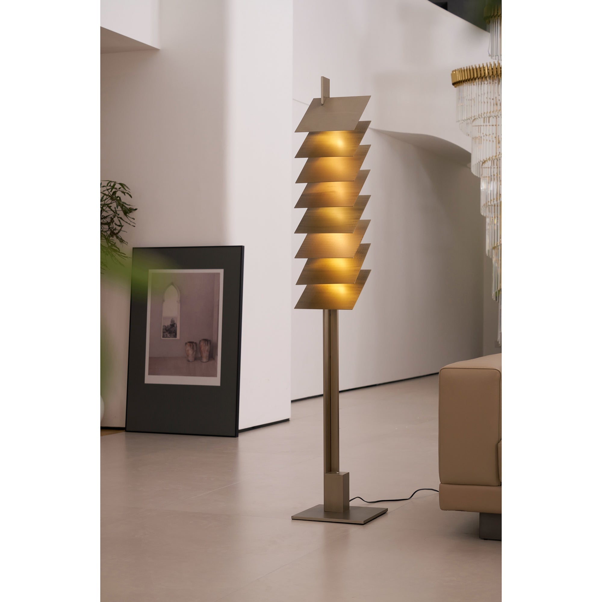 Be Patient Floor Lamp - Lamp Copper