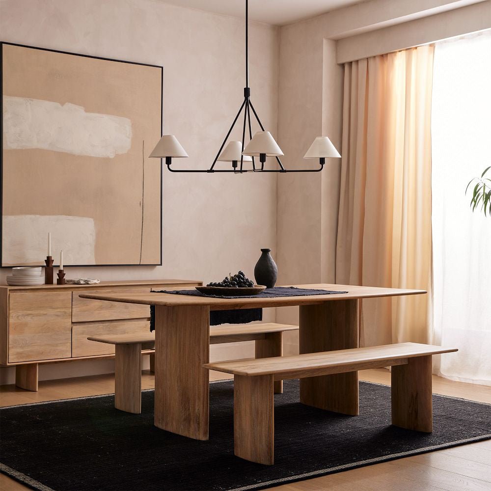 Aurora Chandelier Cone Shade Minimalist - Blowlighting