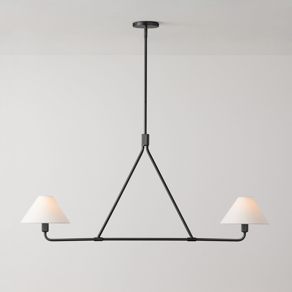 Aurora Chandelier Cone Shade Minimalist - Blowlighting