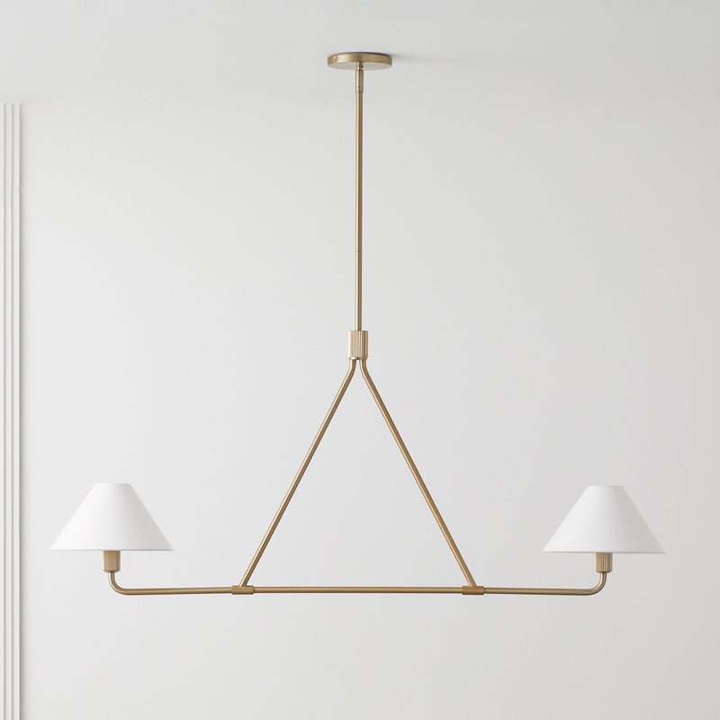 Aurora Chandelier Cone Shade Minimalist - Blowlighting