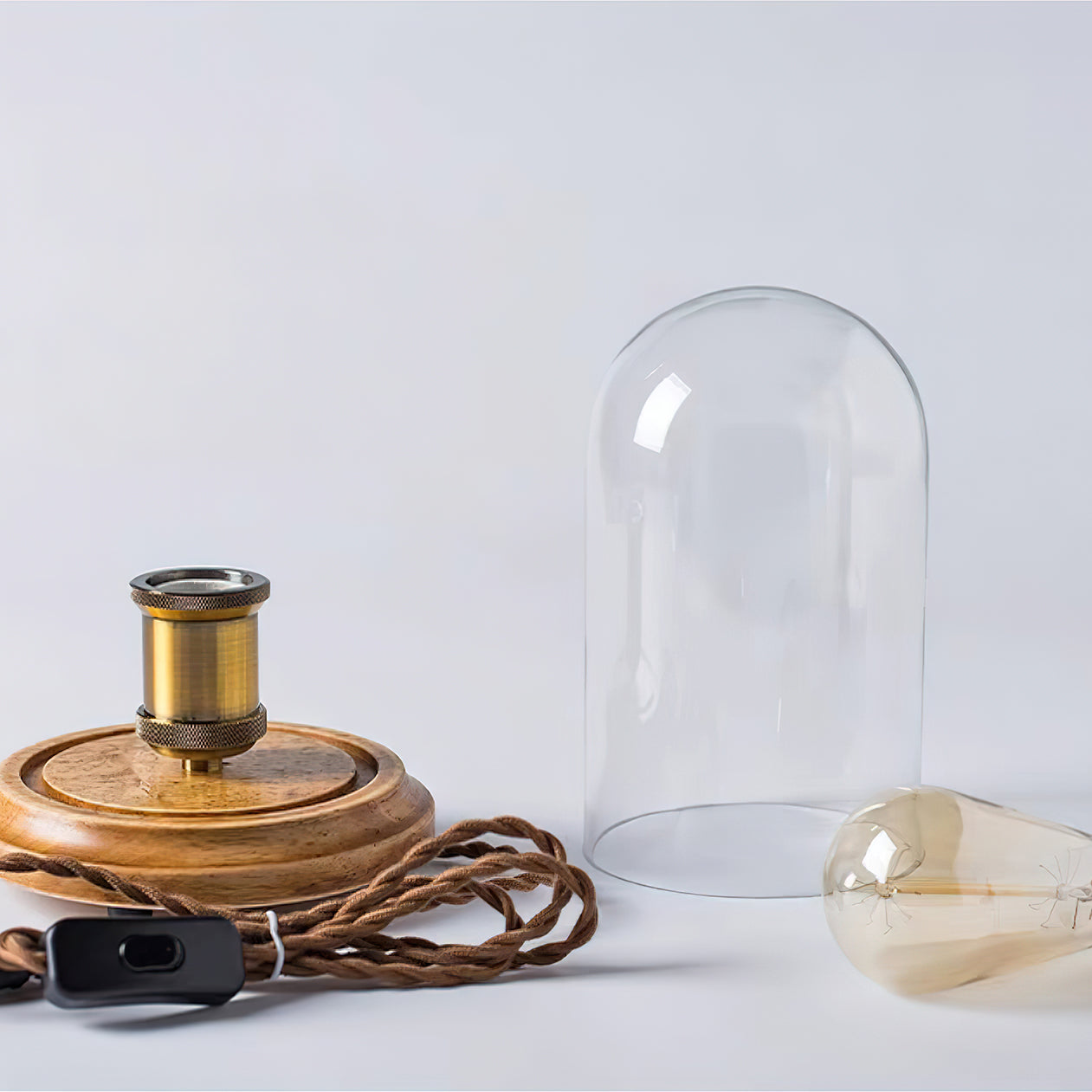 Bell Jar Table lamp - Lamp Copper