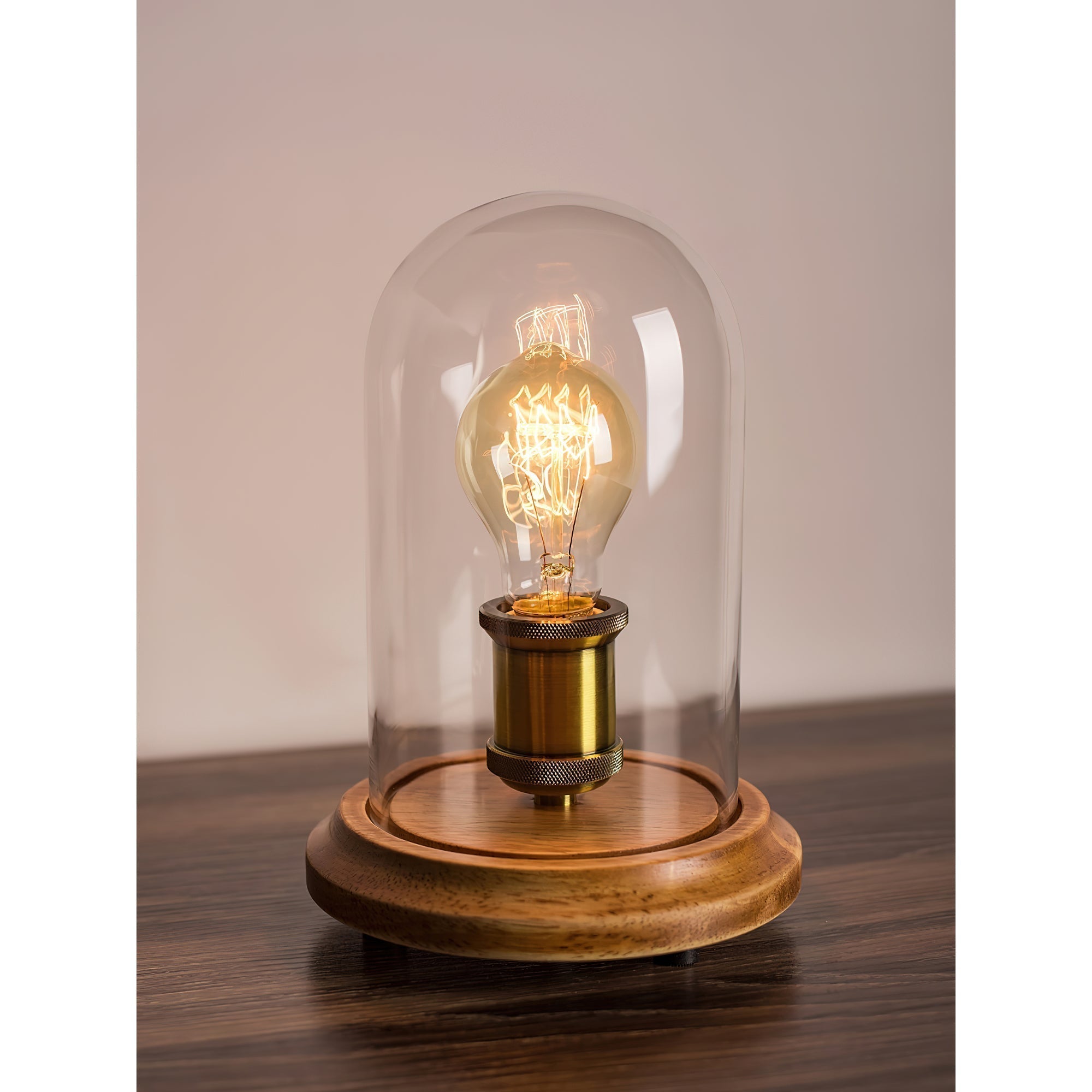 Bell Jar Table lamp - Lamp Copper