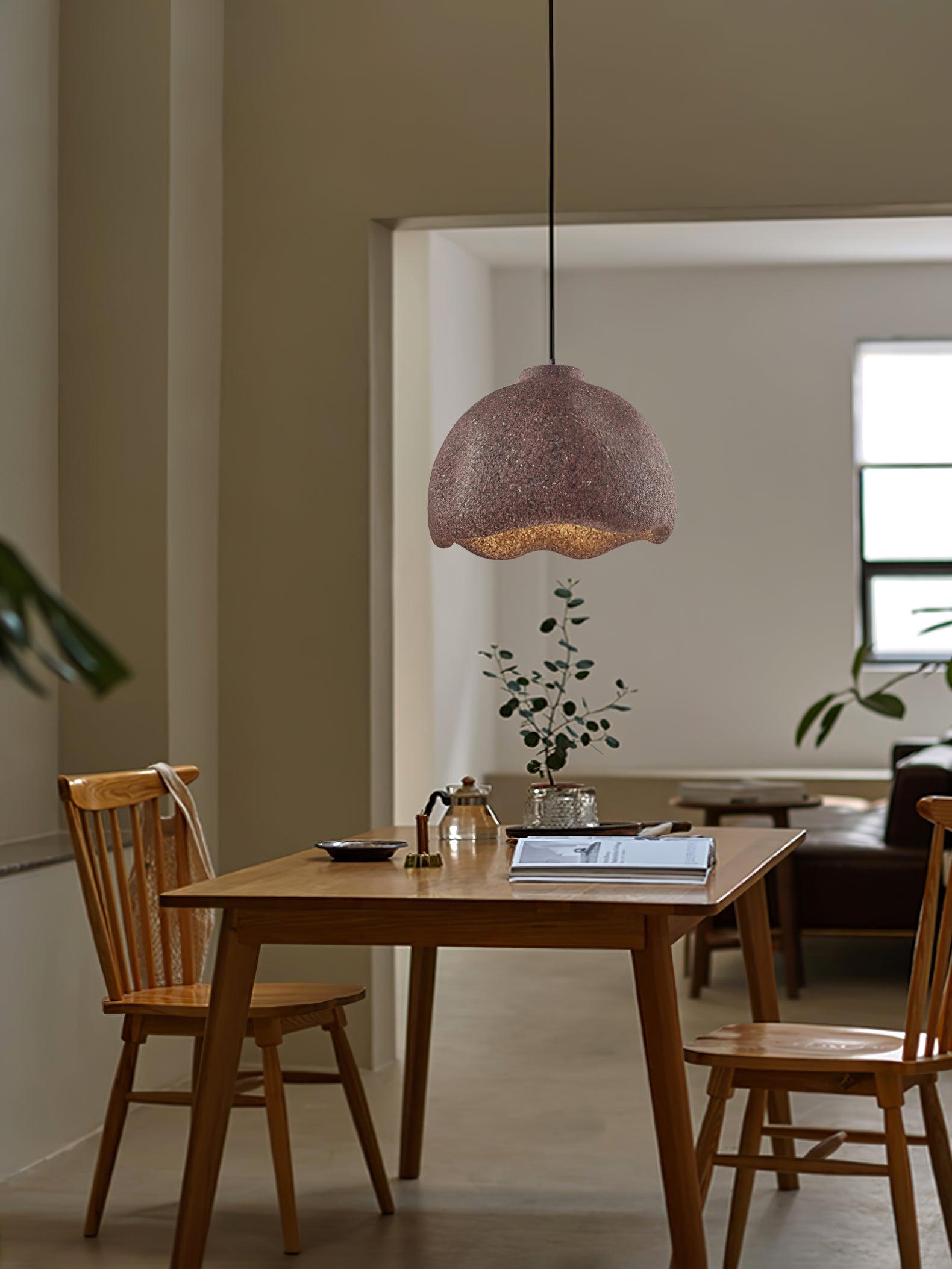 Icarila Modern Minimalist Speckled Metal Plastic Pendant Lamp - Blowlighting