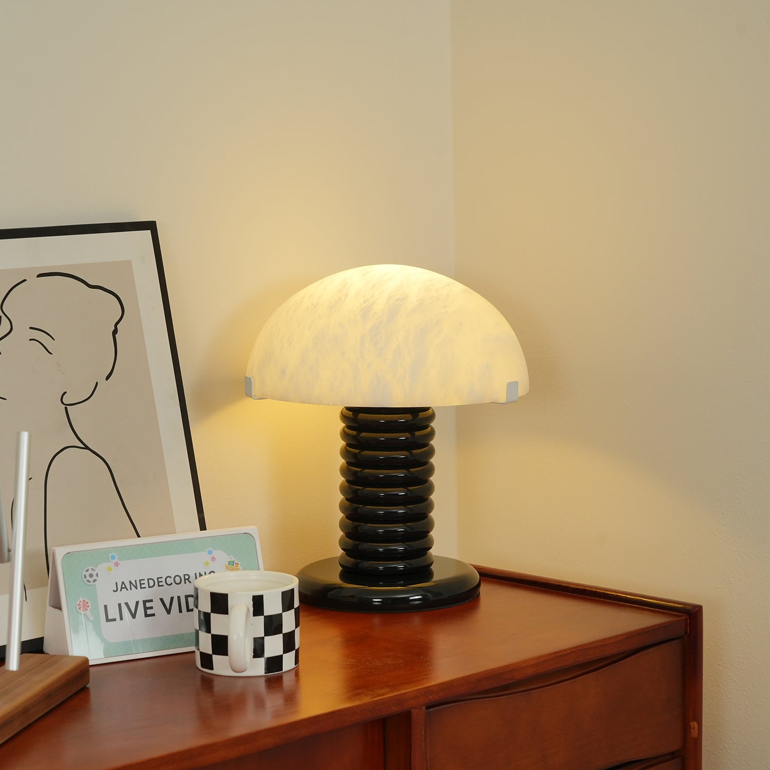 Ben Swildens Table Lamp - Lamp Copper