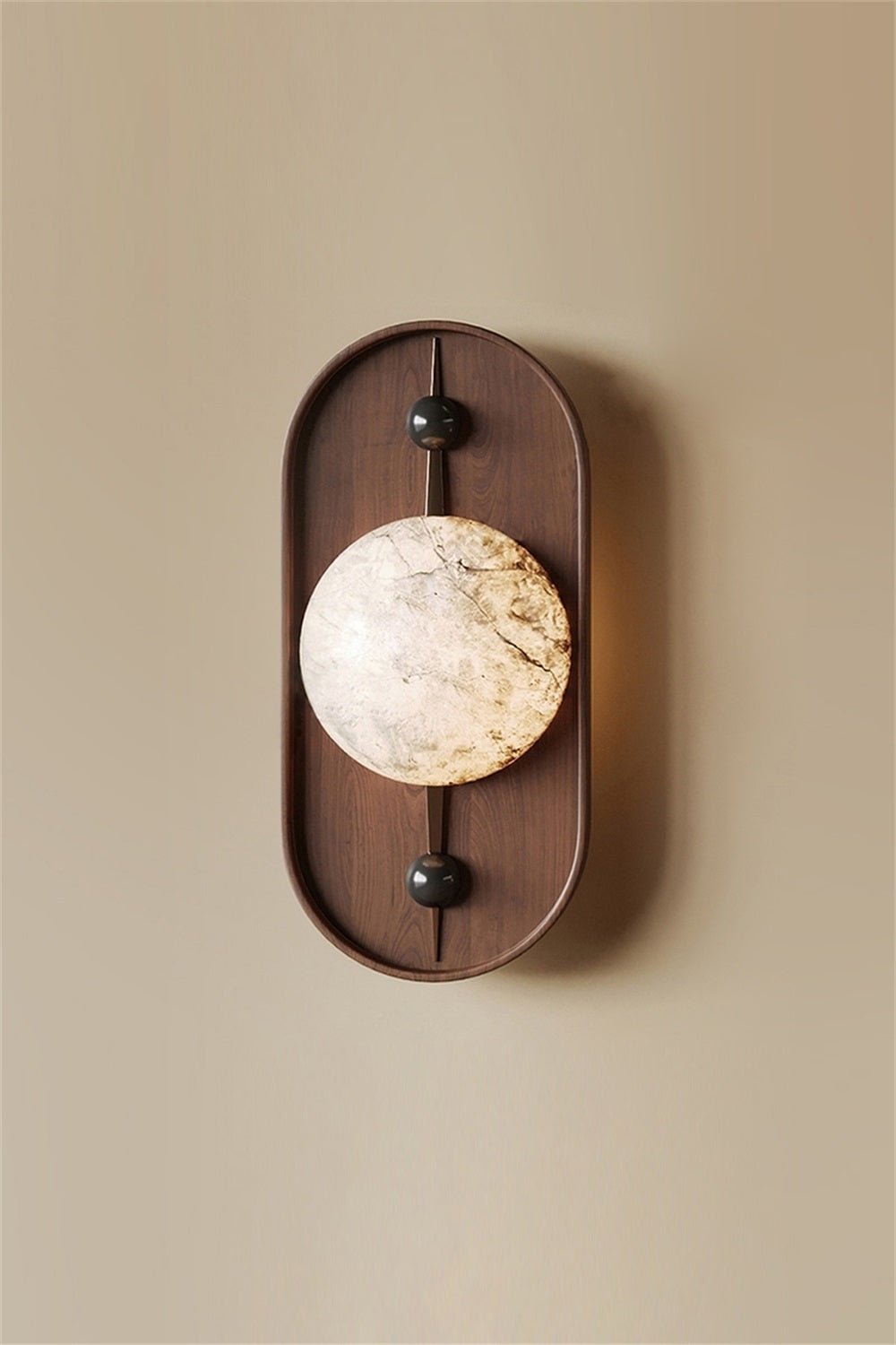 Mylaearae Orb Alabaster Wall Light - Blowlighting