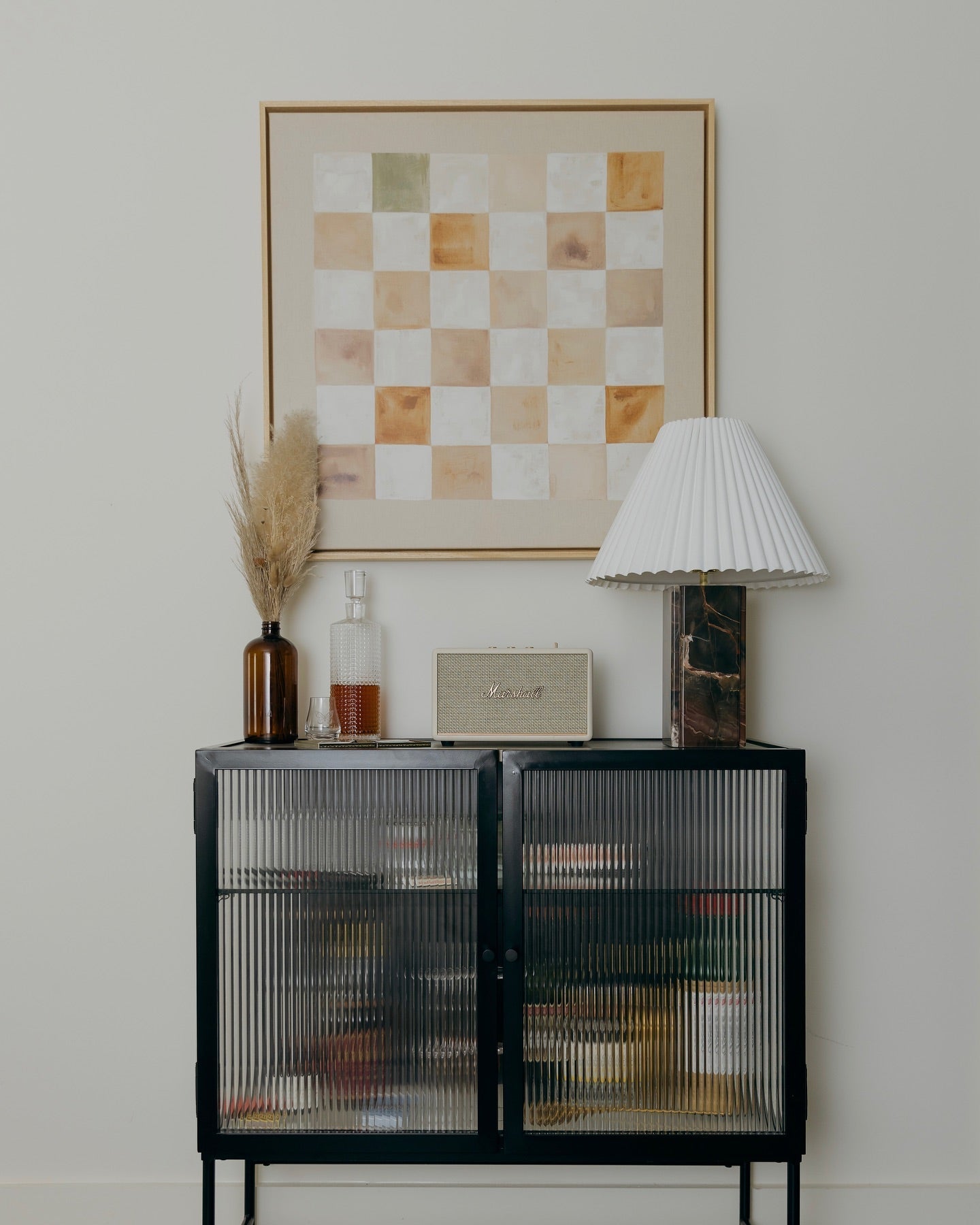 Bianca Marble Table Lamp - Lamp Copper