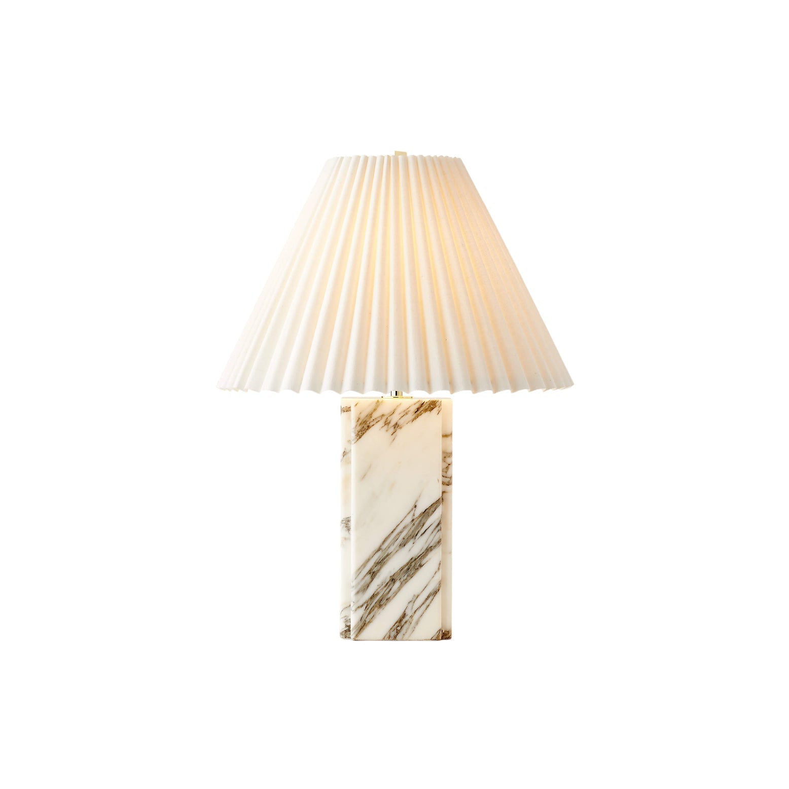 Bianca Marble Table Lamp - Lamp Copper