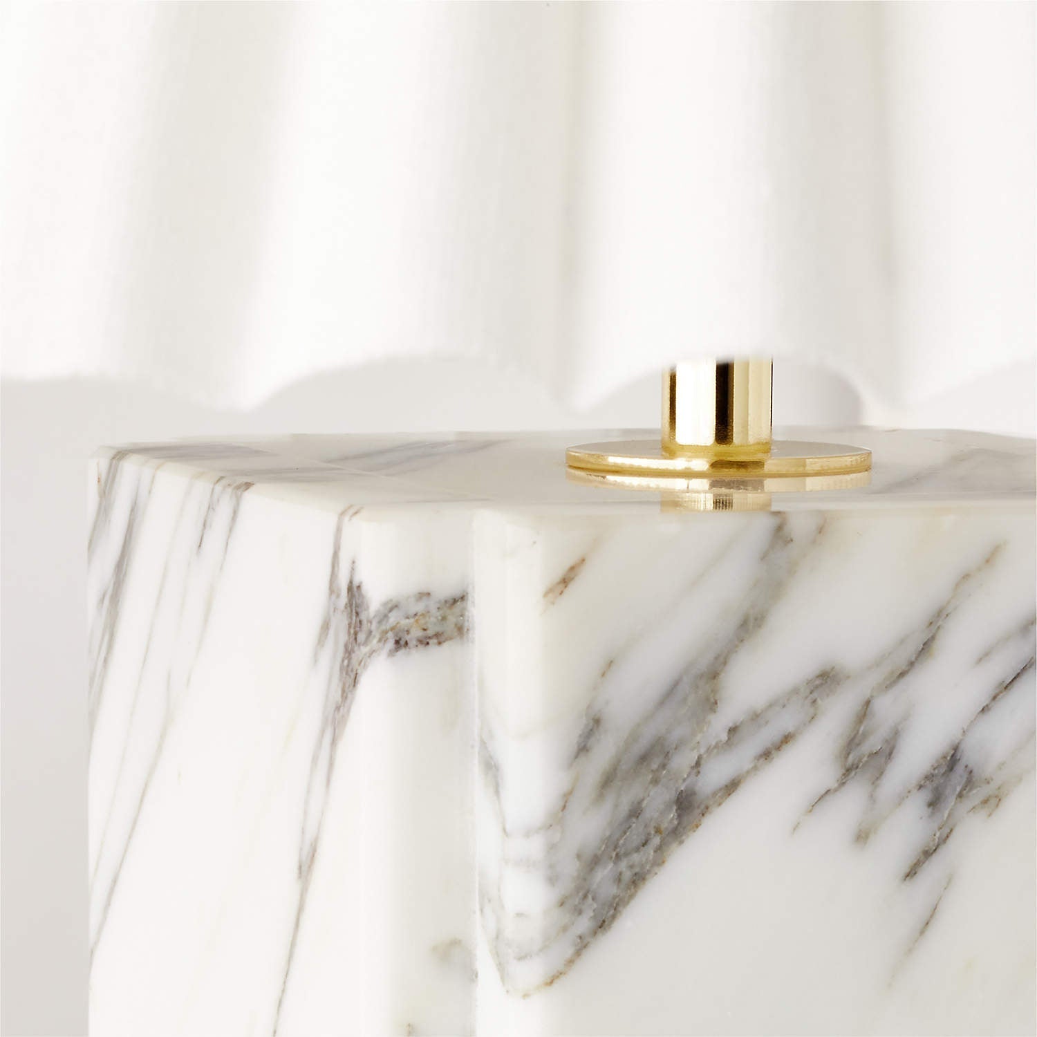 Bianca Marble Table Lamp - Lamp Copper