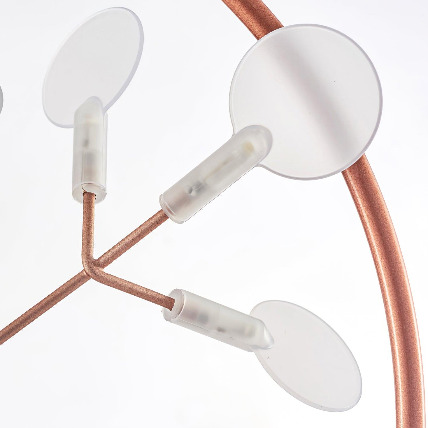 Olivia Unico LED Lampade a Sospensione Rotondo Art D'eco Lucciola Soggiorno/Camera da letto