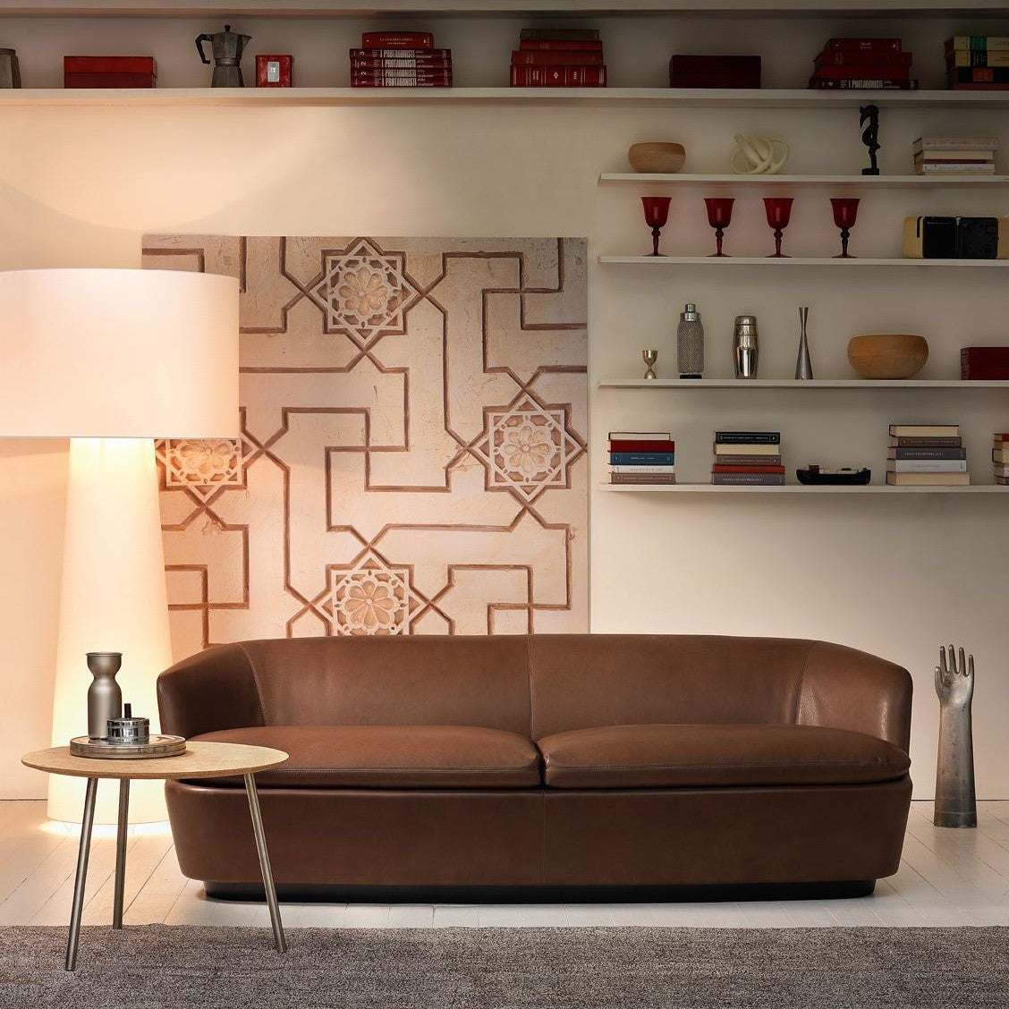 Big Shadow Floor Light - Lamp Copper