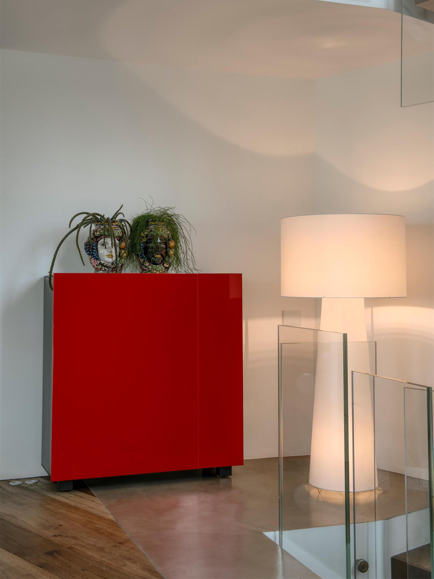 Big Shadow Floor Light - Lamp Copper