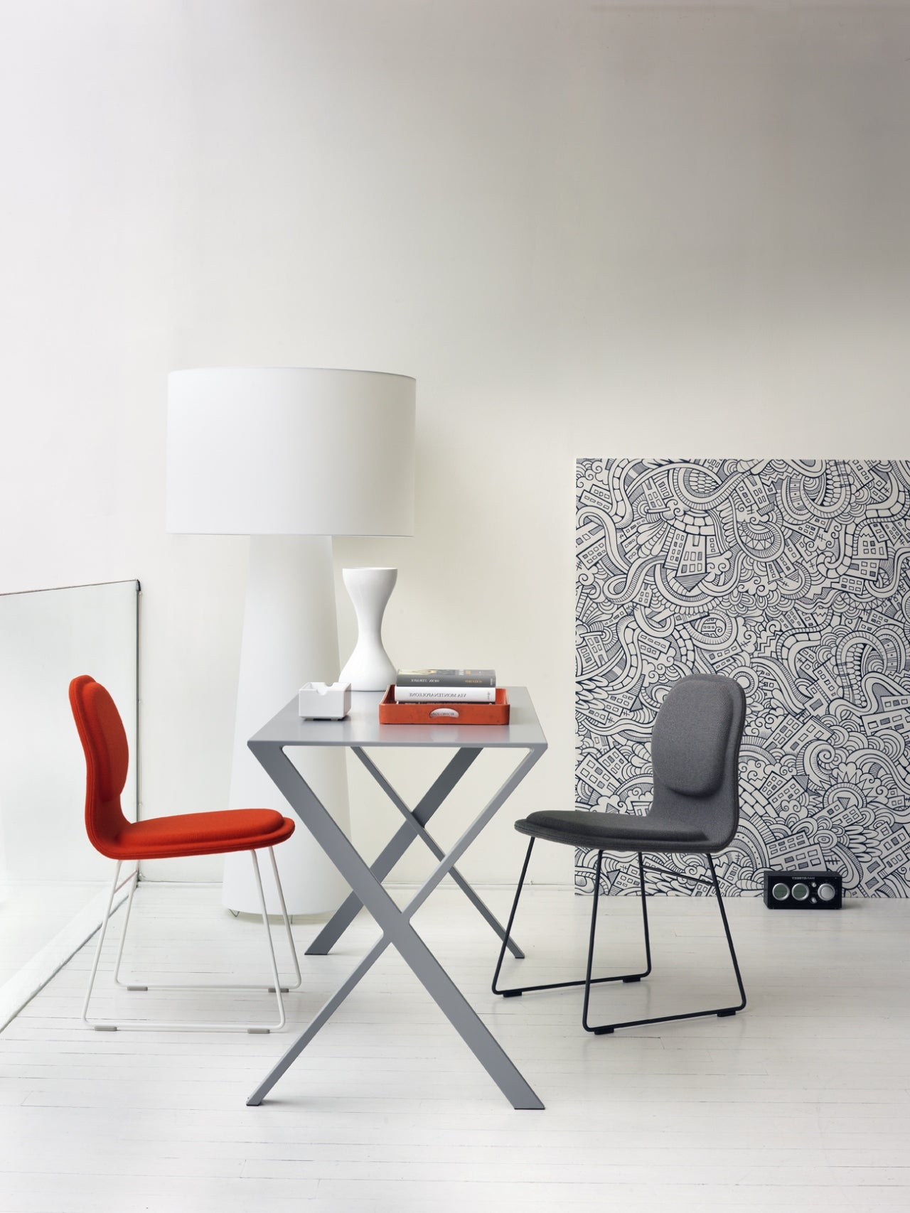 Big Shadow Floor Light - Lamp Copper