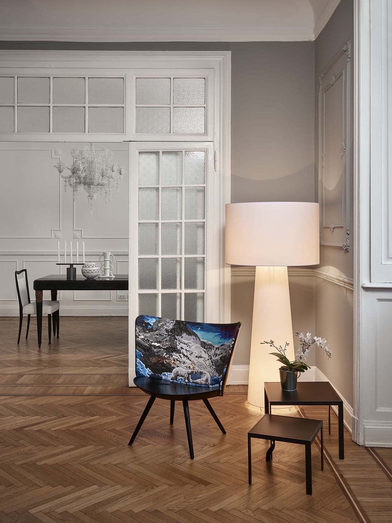 Big Shadow Floor Light - Lamp Copper