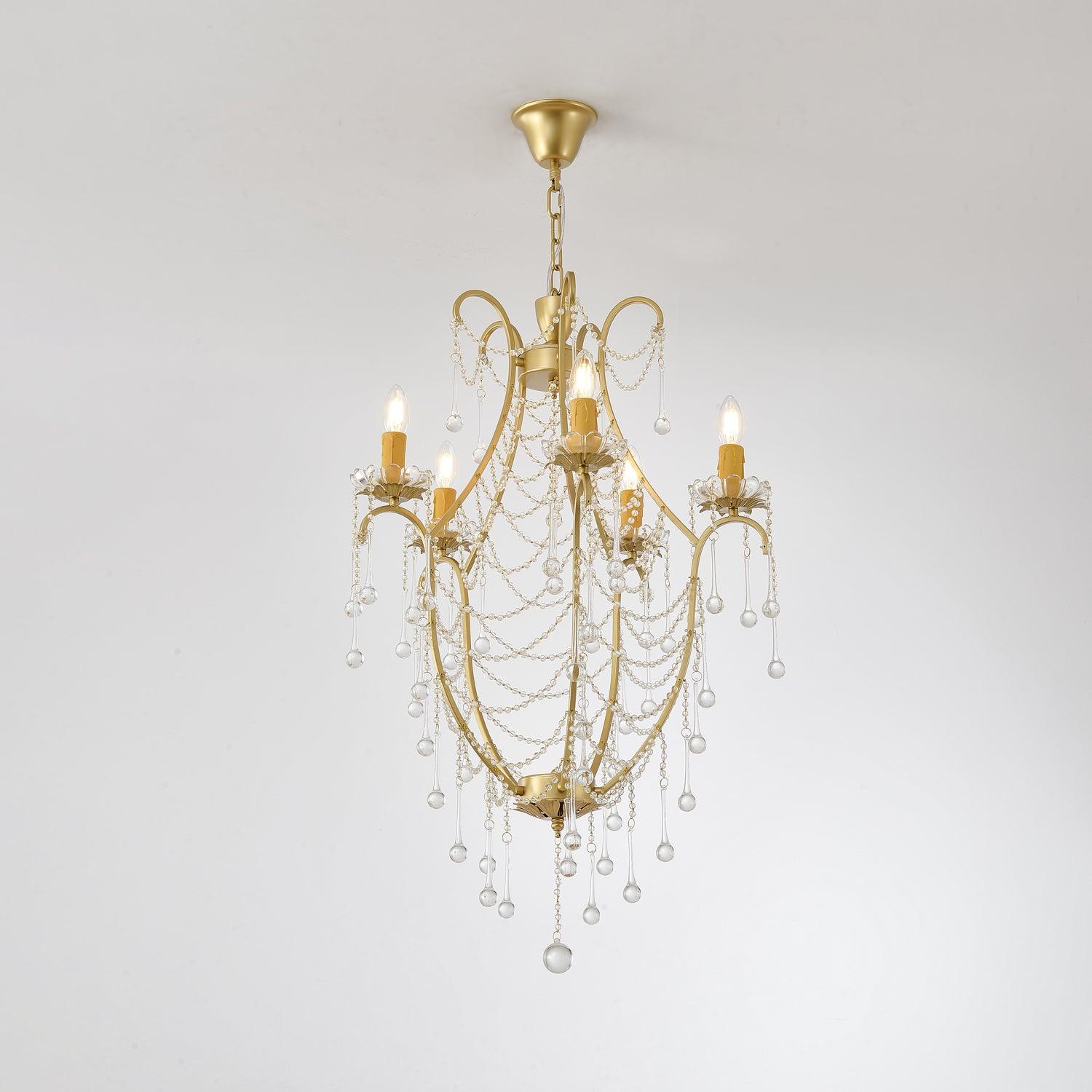 Birdcage Chandelier - Blowlighting