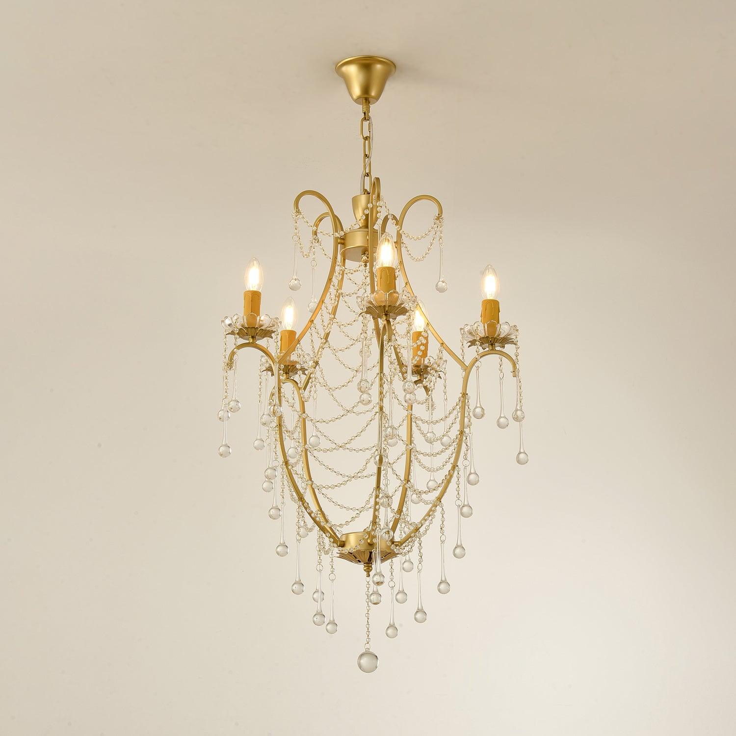 Birdcage Chandelier - Blowlighting