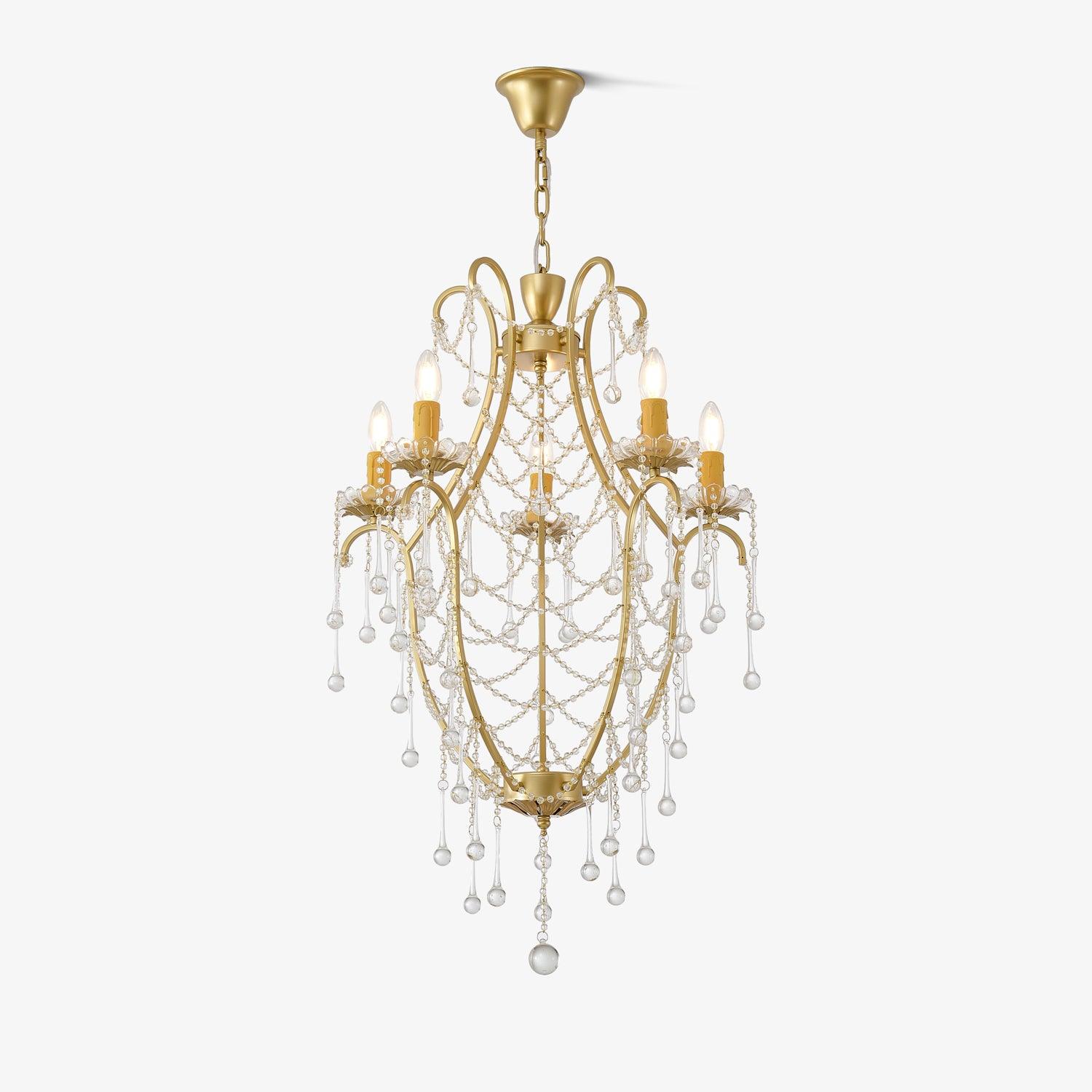 Birdcage Chandelier - Blowlighting
