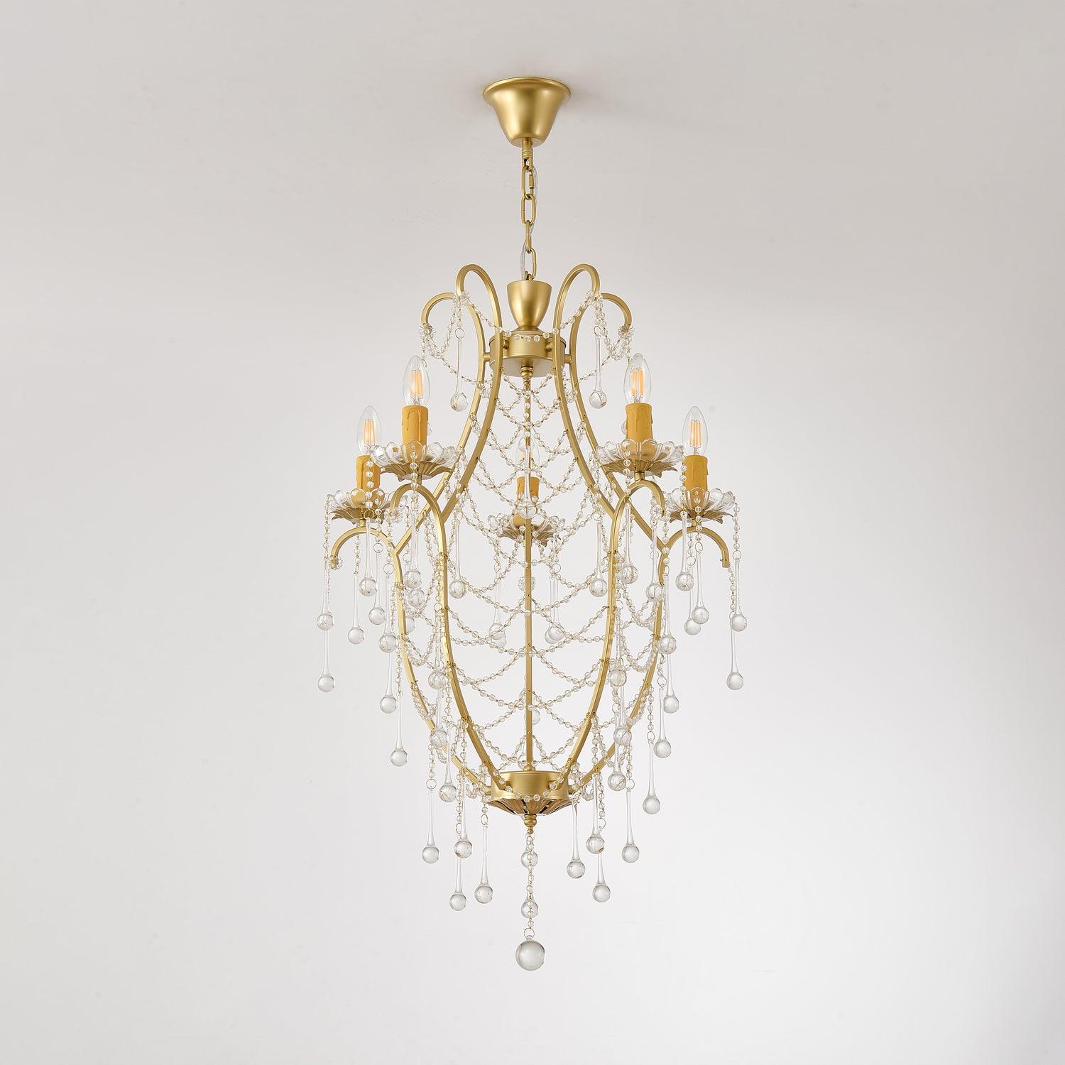 Birdcage Chandelier - Blowlighting