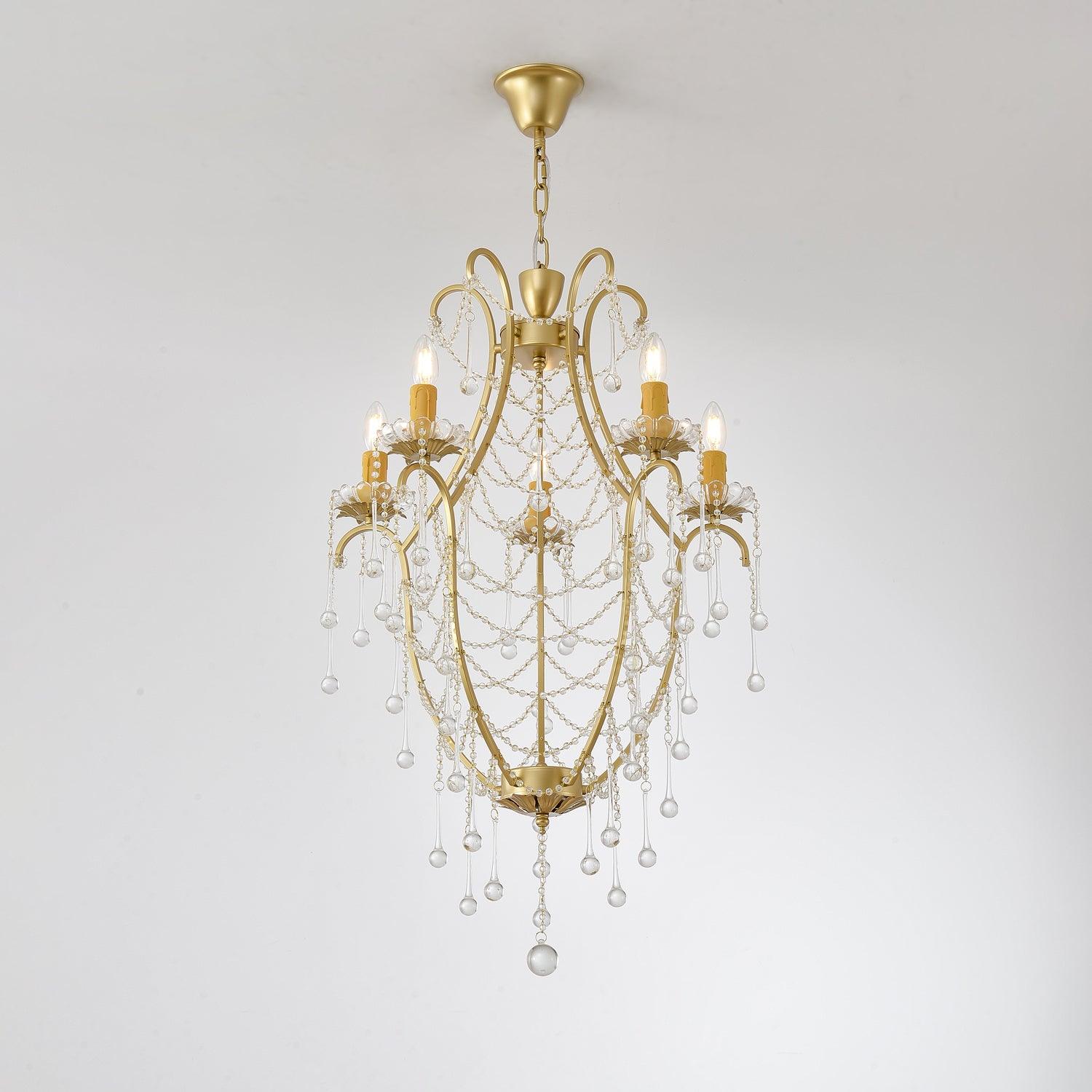 Birdcage Chandelier - Blowlighting
