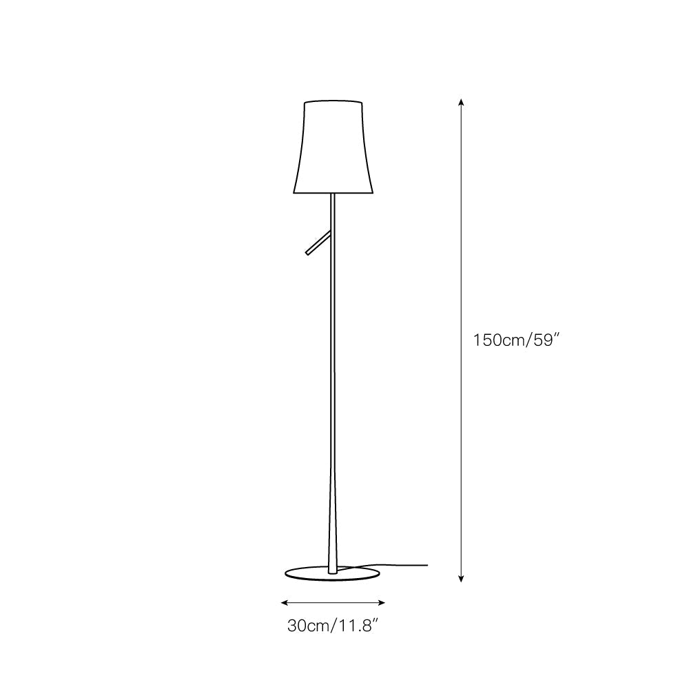 Birdie Floor Lamp - Lamp Copper