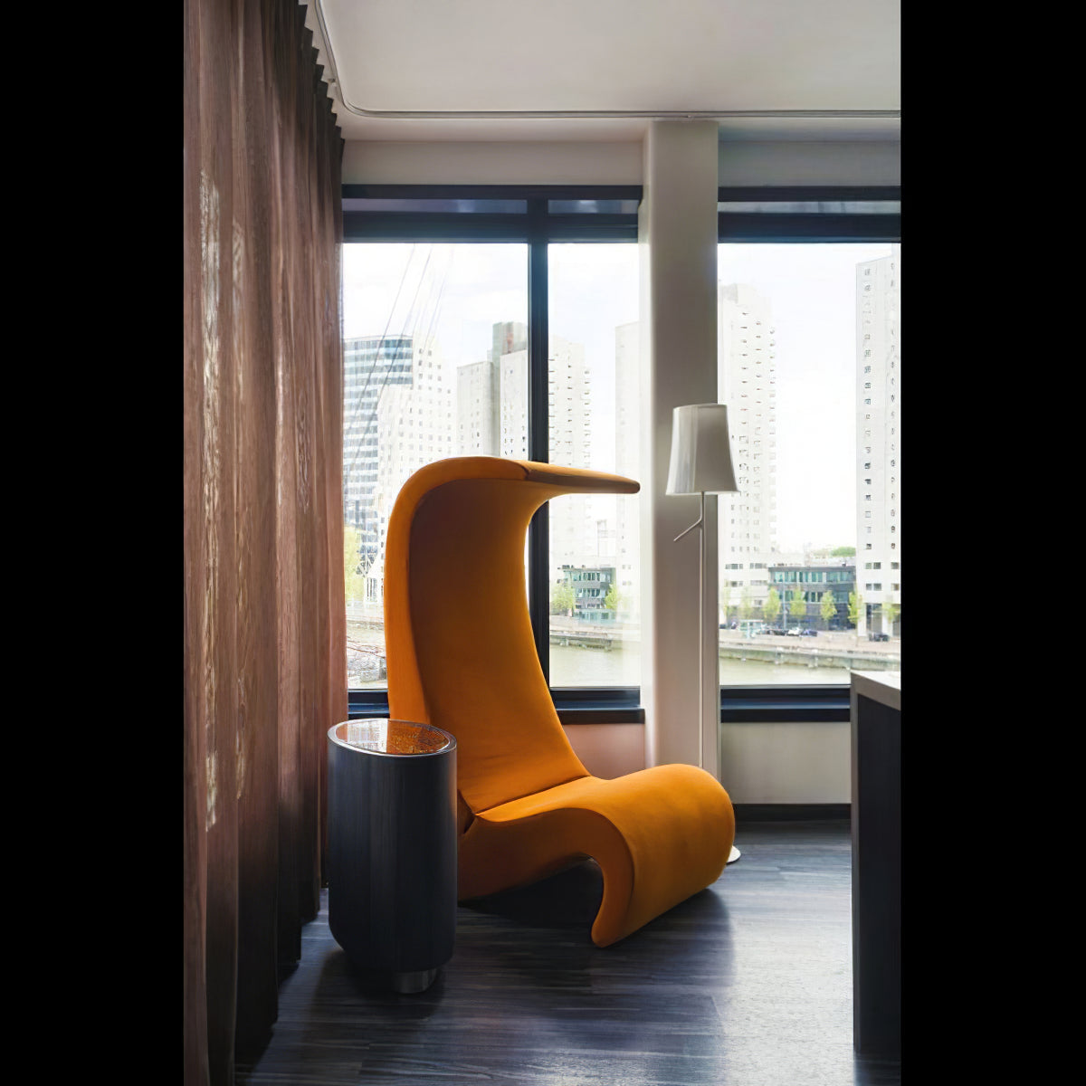 Birdie Floor Lamp - Lamp Copper