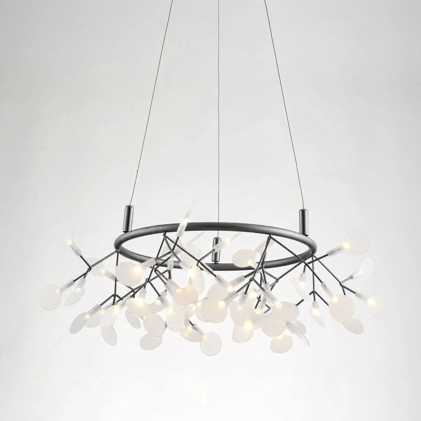 Black Big O Firefly LED Chandelier - Blowlighting