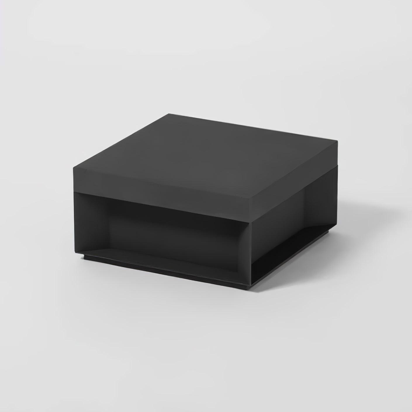 Black Box Outdoor Post Light - Lamp Copper