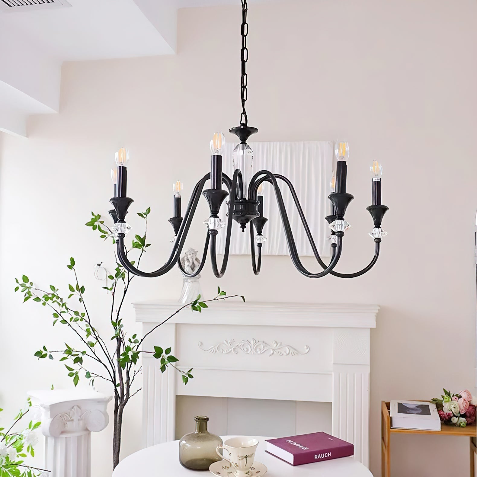 Noir Candelabra Chandelier - Blowlighting
