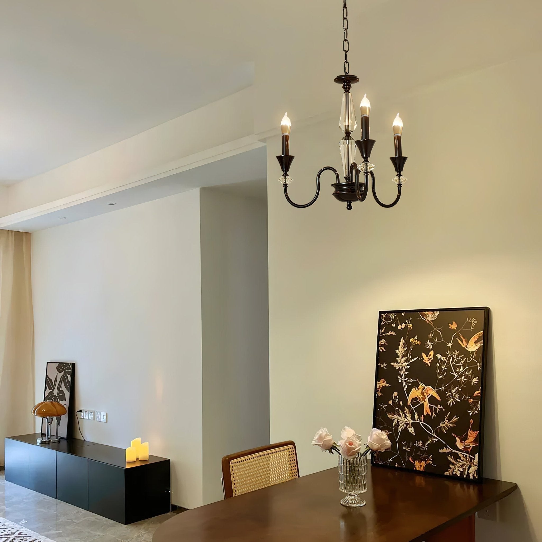 Noir Candelabra Chandelier - Blowlighting