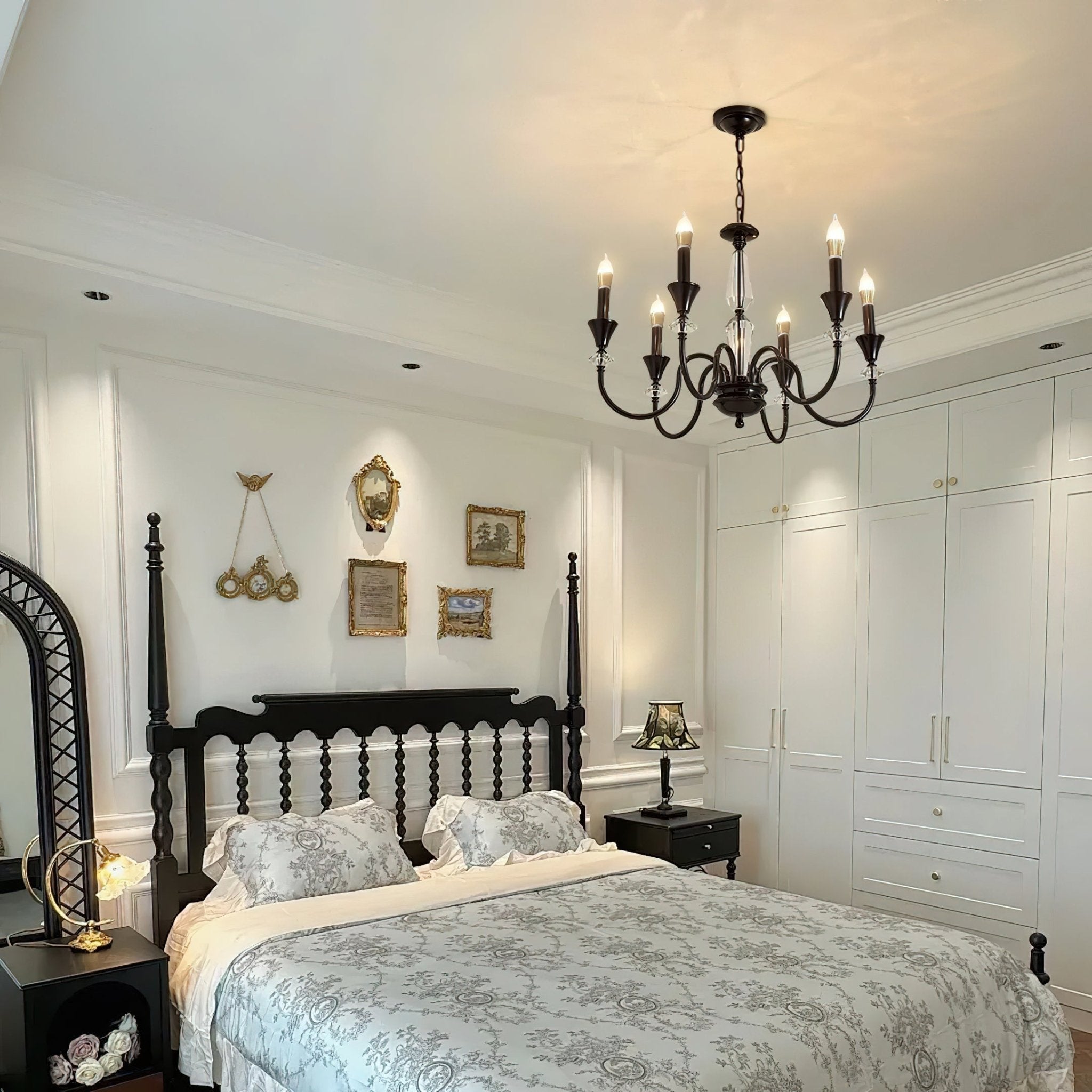 Noir Candelabra Chandelier - Blowlighting