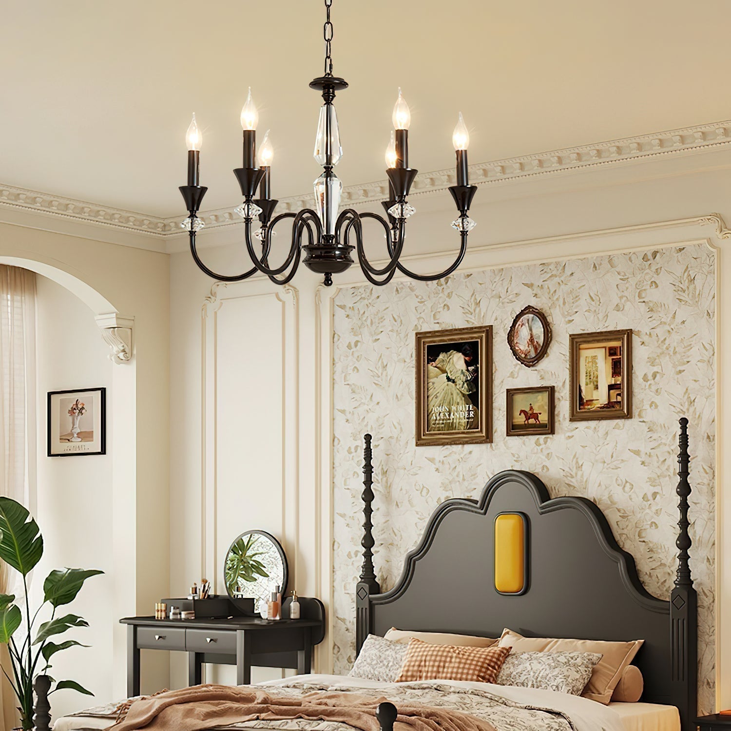 Noir Candelabra Chandelier - Blowlighting