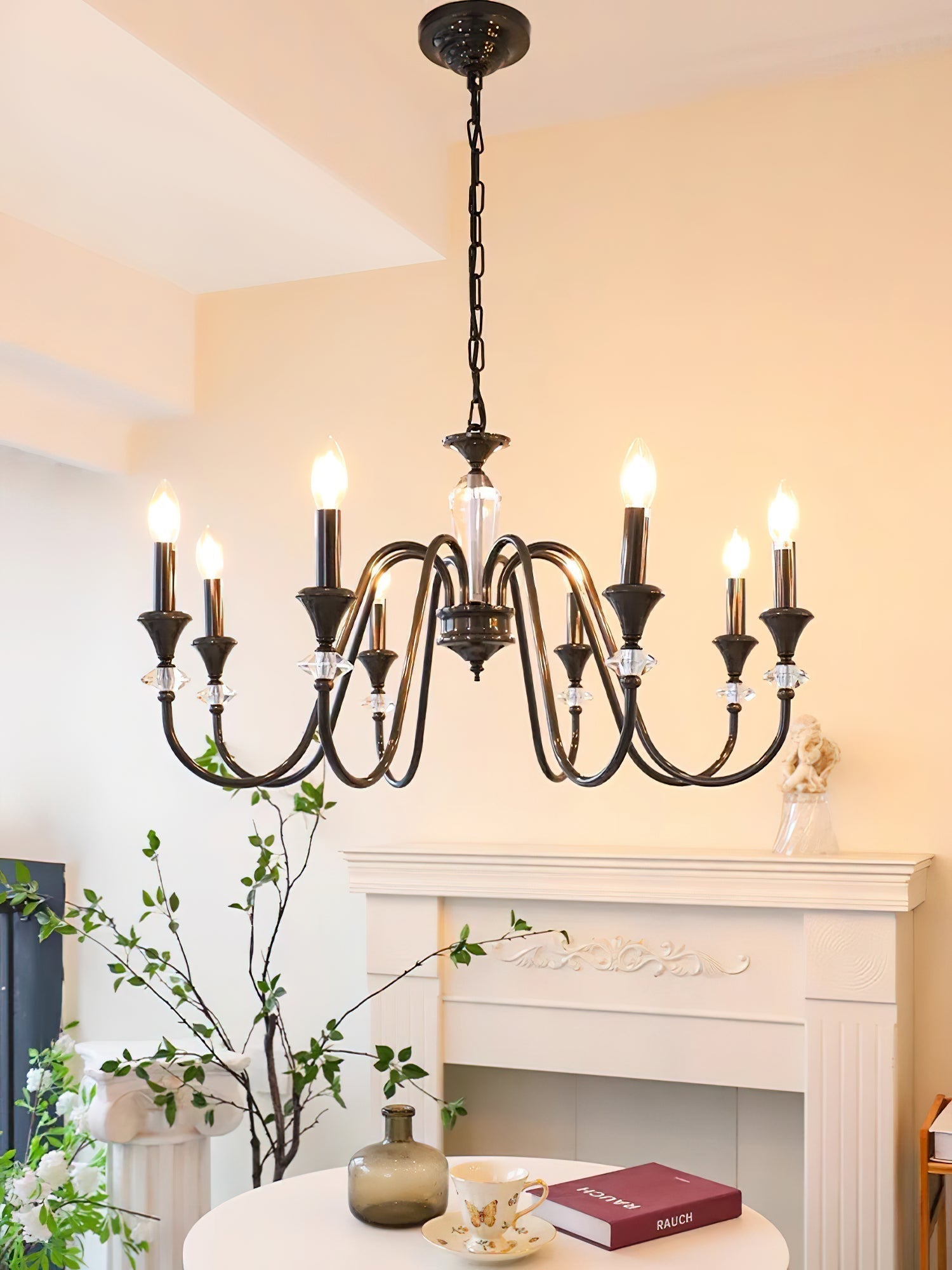 Noir Candelabra Chandelier - Blowlighting