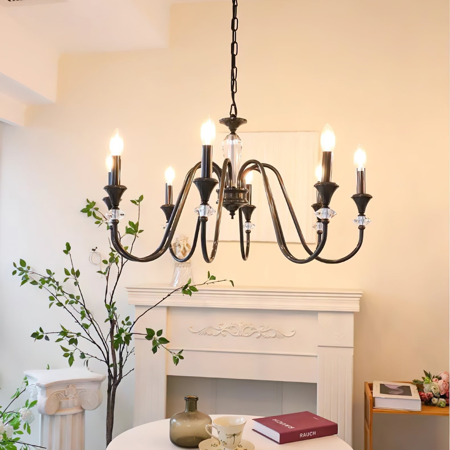 Noir Candelabra Chandelier - Blowlighting